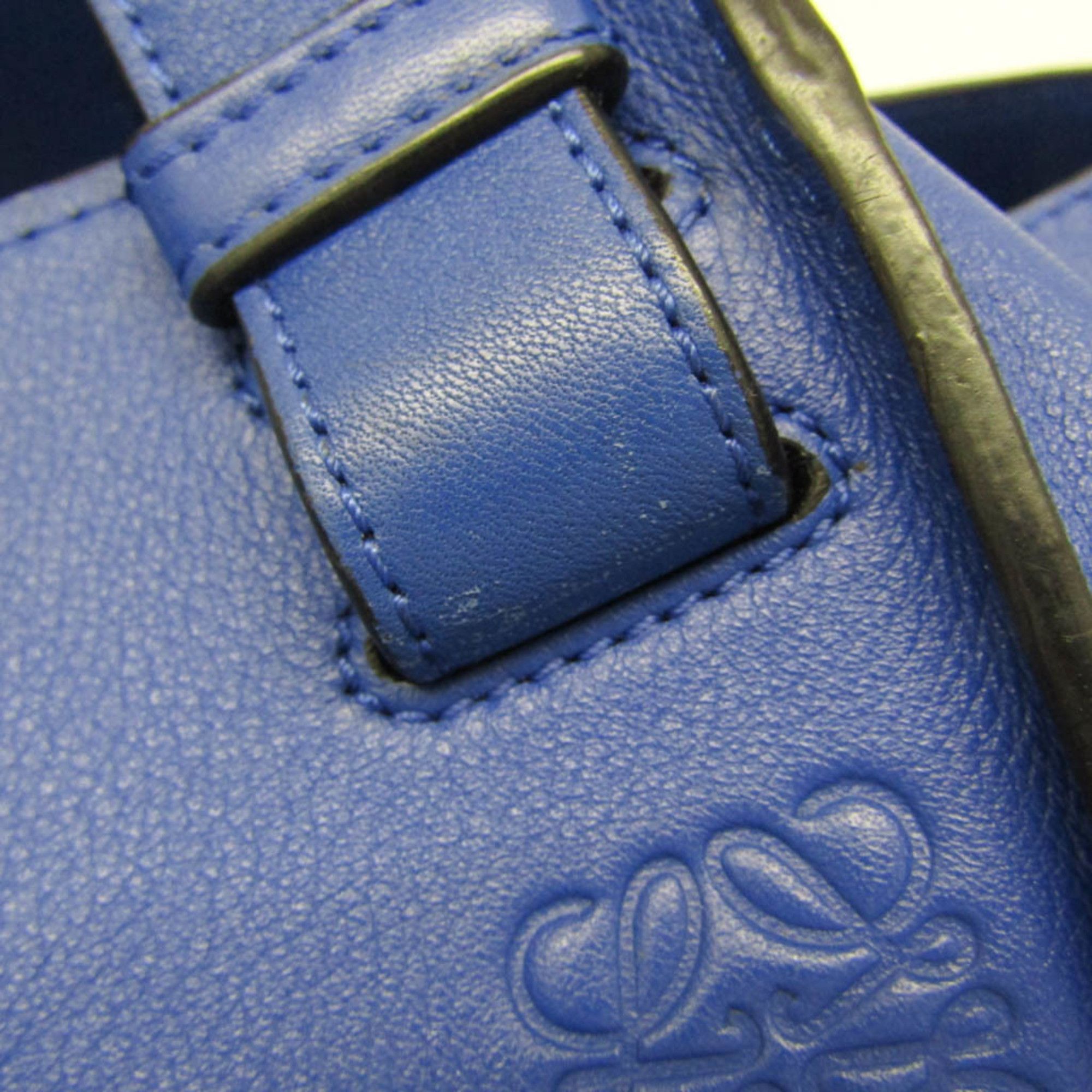 Loewe Loewe Hammock Medium Women's Leather Handbag,Shoulder Bag Blue Size ONE SIZE - 12 Thumbnail