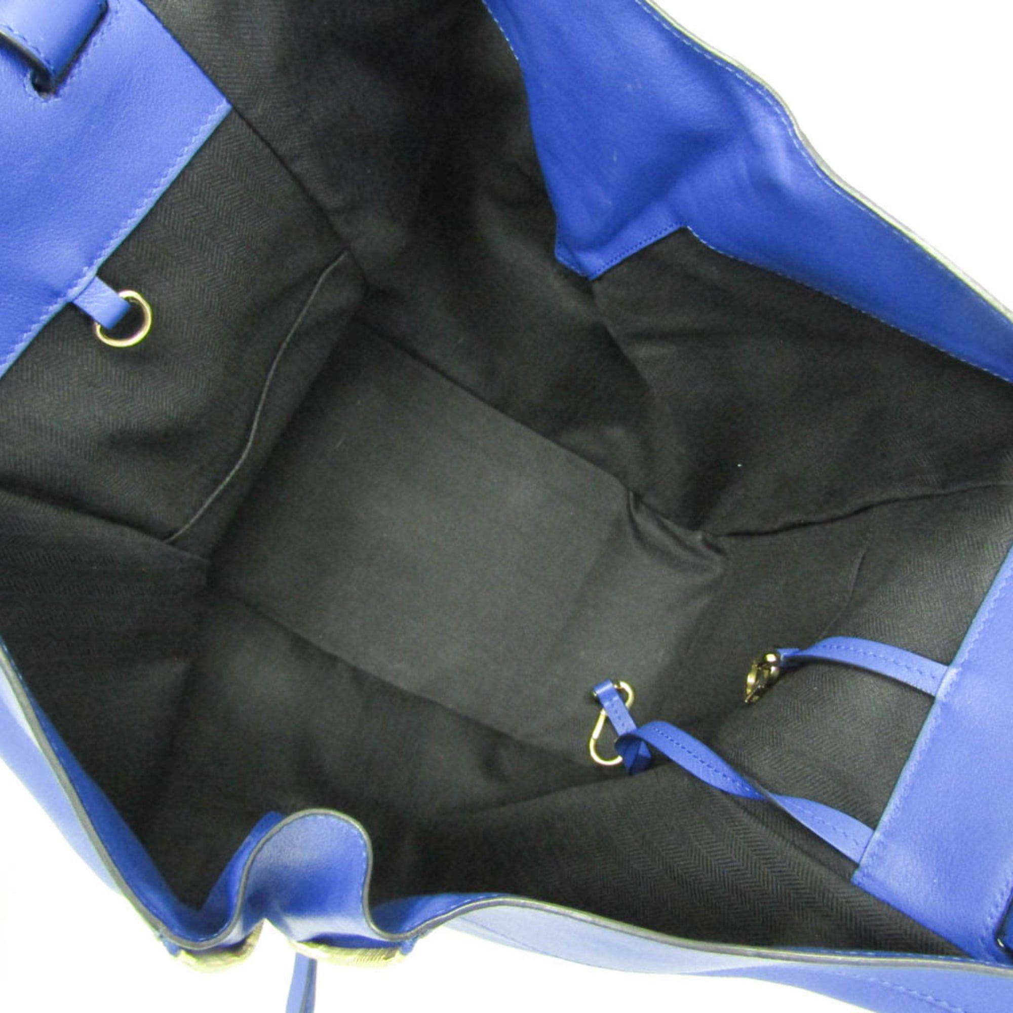 Loewe Loewe Hammock Medium Women's Leather Handbag,Shoulder Bag Blue Size ONE SIZE - 3 Thumbnail