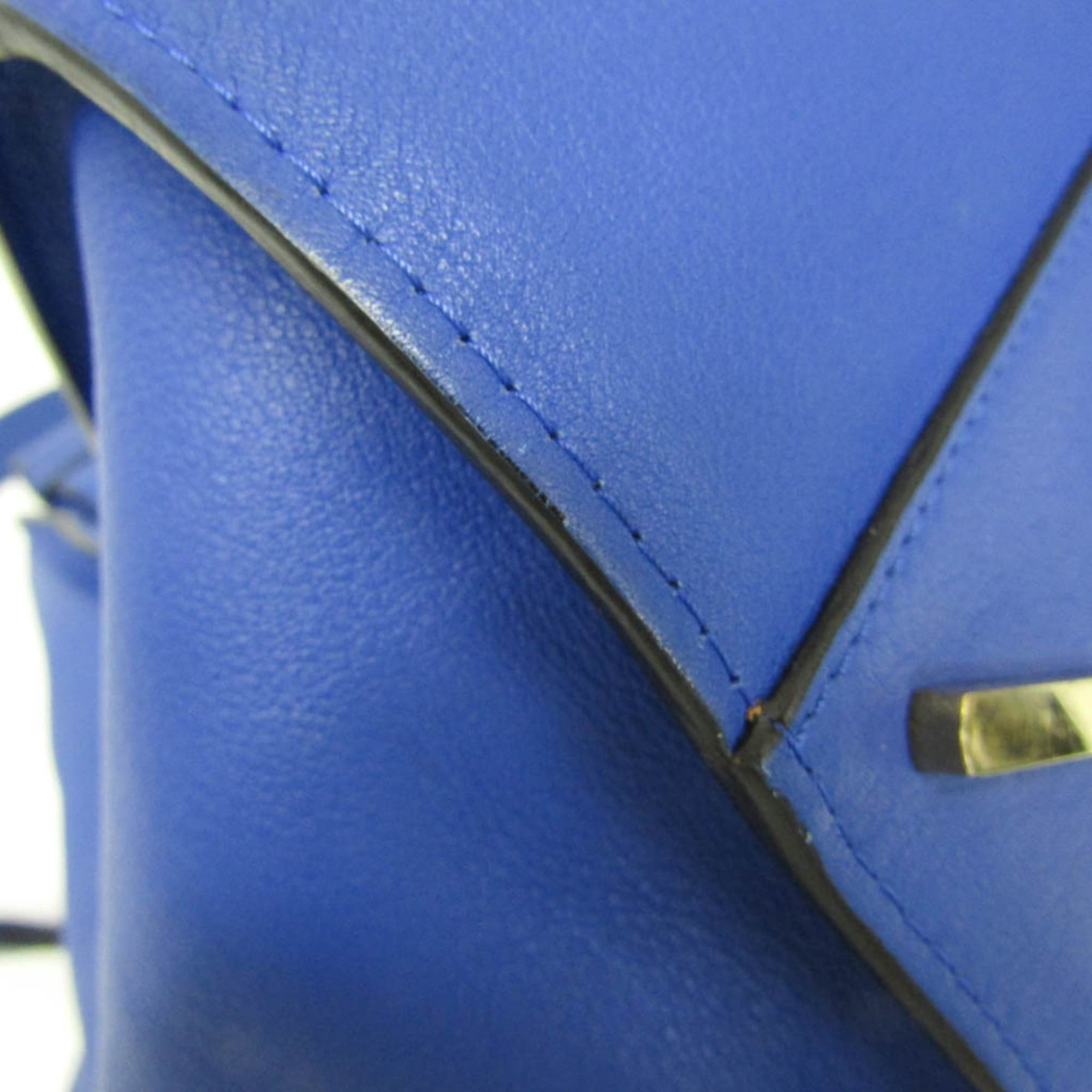 Loewe Loewe Hammock Medium Women's Leather Handbag,Shoulder Bag Blue Size ONE SIZE - 4 Thumbnail