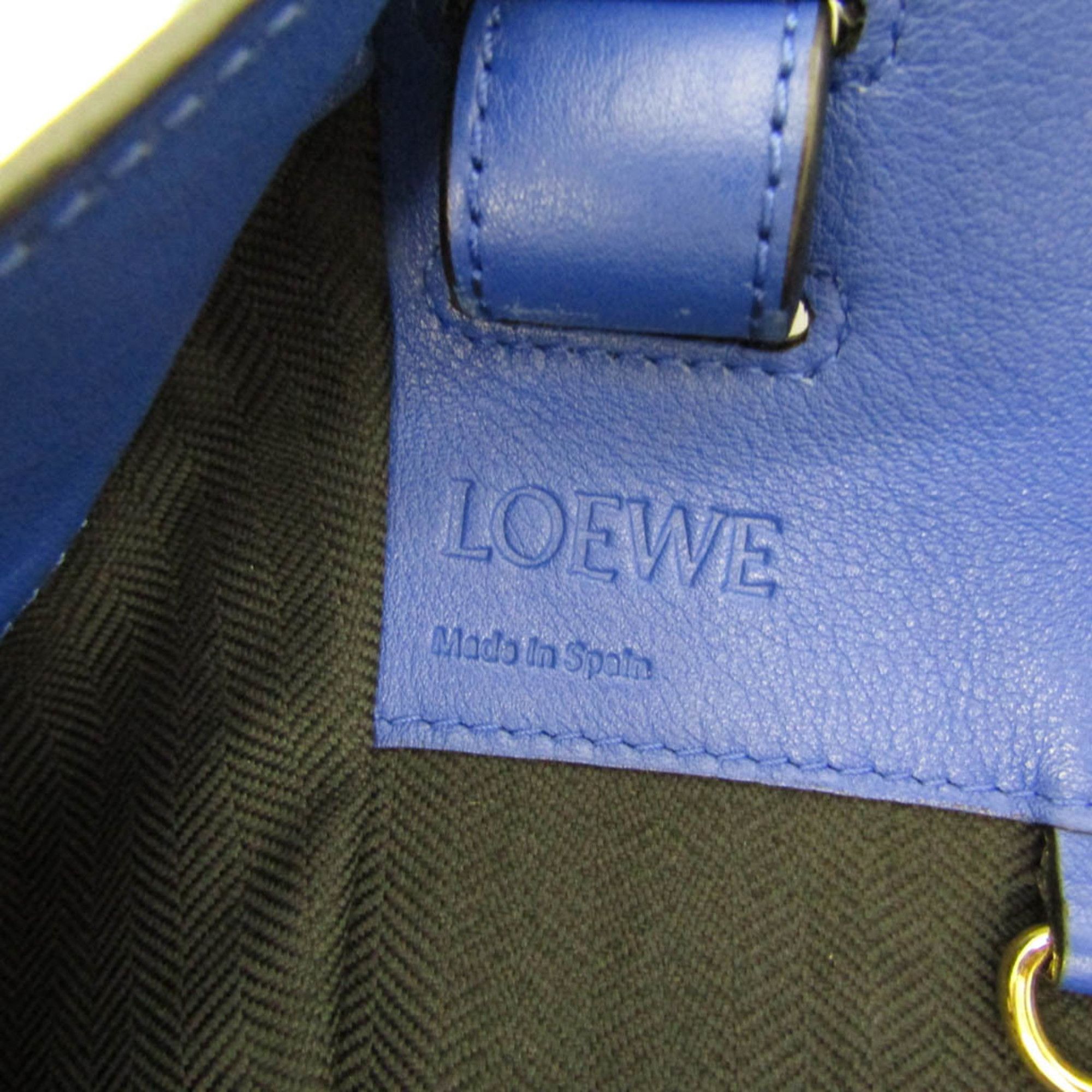 Loewe Loewe Hammock Medium Women's Leather Handbag,Shoulder Bag Blue Size ONE SIZE - 19 Thumbnail