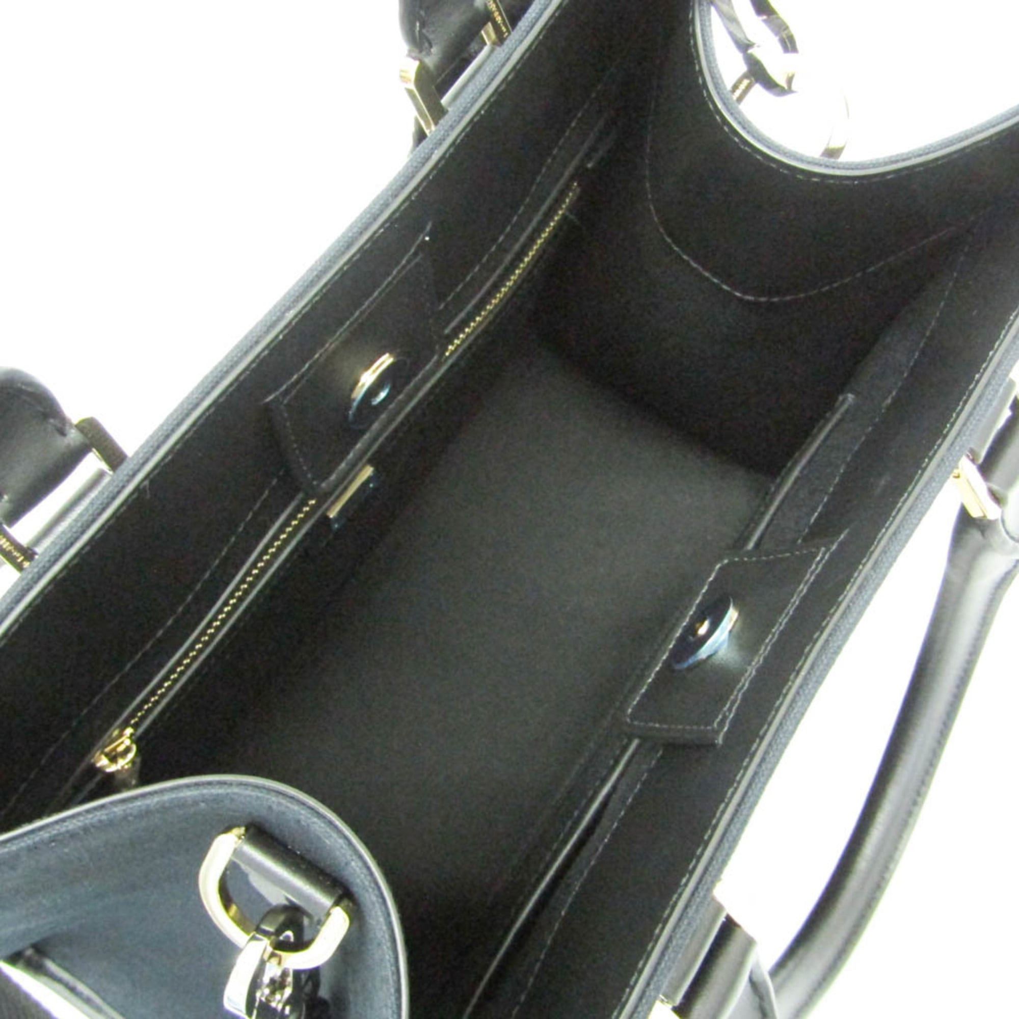Dolce & Gabbana Dolce & Gabbana DG Logo Shopping Bag BM2012 AA451 Women's Canvas,Leather Shoulder Bag,Tote Bag Black Size ONE SIZE - 4 Thumbnail