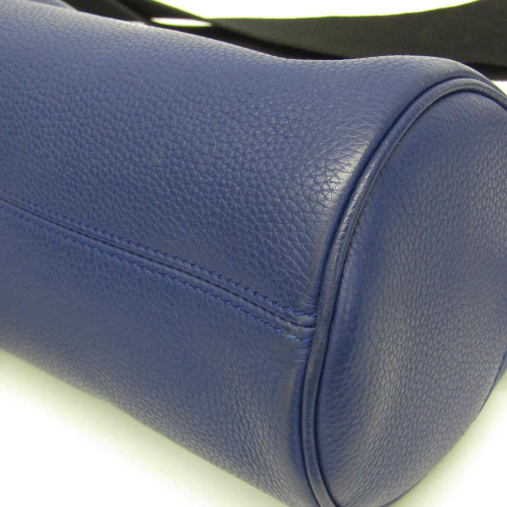 Christian Dior Monsieur Dior Homme Atelier Roller Men,Women Leather Shoulder Bag Navy Size ONE SIZE - 4 Thumbnail