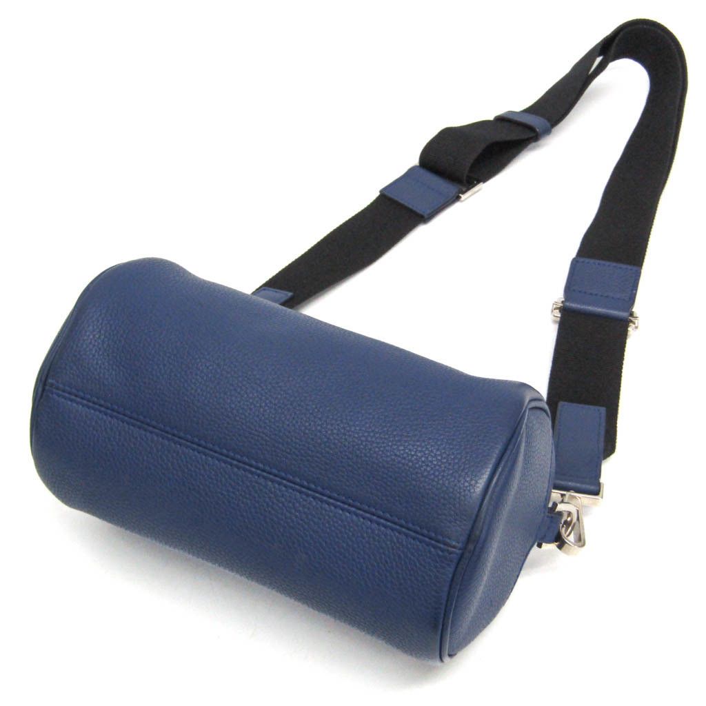 Christian Dior Monsieur Dior Homme Atelier Roller Men,Women Leather Shoulder Bag Navy Size ONE SIZE - 2 Thumbnail