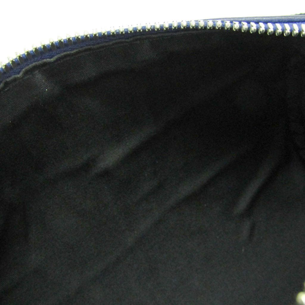 Christian Dior Monsieur Dior Homme Atelier Roller Men,Women Leather Shoulder Bag Navy Size ONE SIZE - 11 Thumbnail