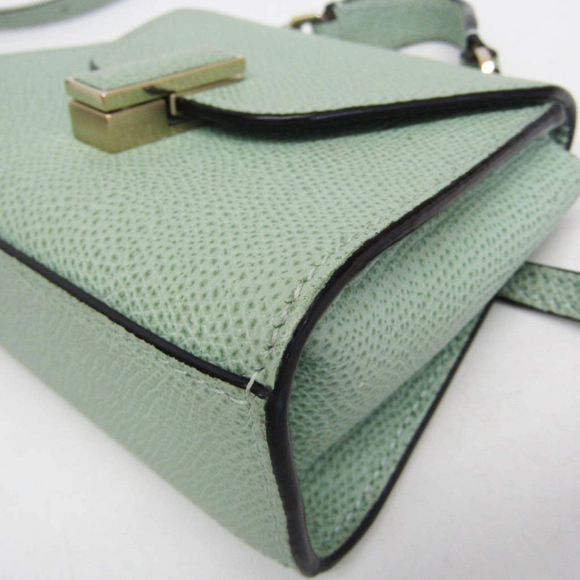 Valextra Valextra ISIDE BELT SGES0061028LOCPL99 Women's Leather Fanny Pack,Shoulder Bag Green Size ONE SIZE - 6 Thumbnail