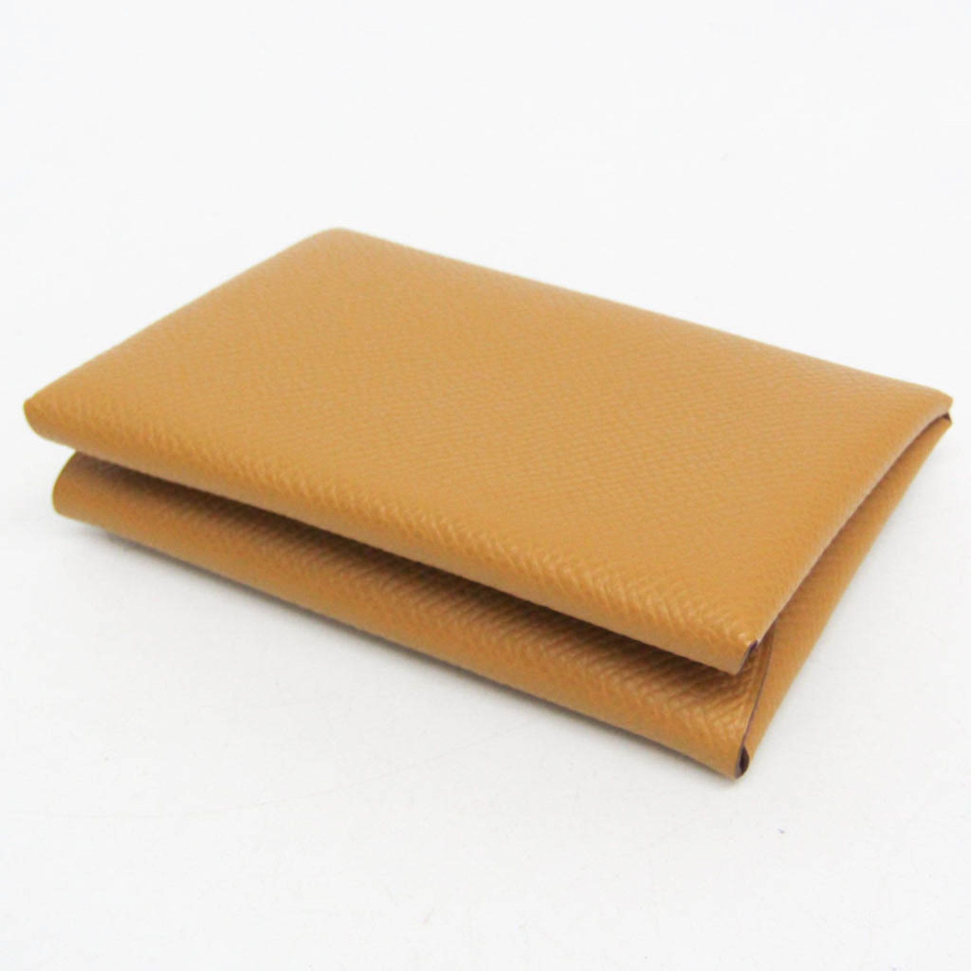 Hermes Hermes Calvi Duo Epsom Leather Card Case Size ONE SIZE - 7 Thumbnail