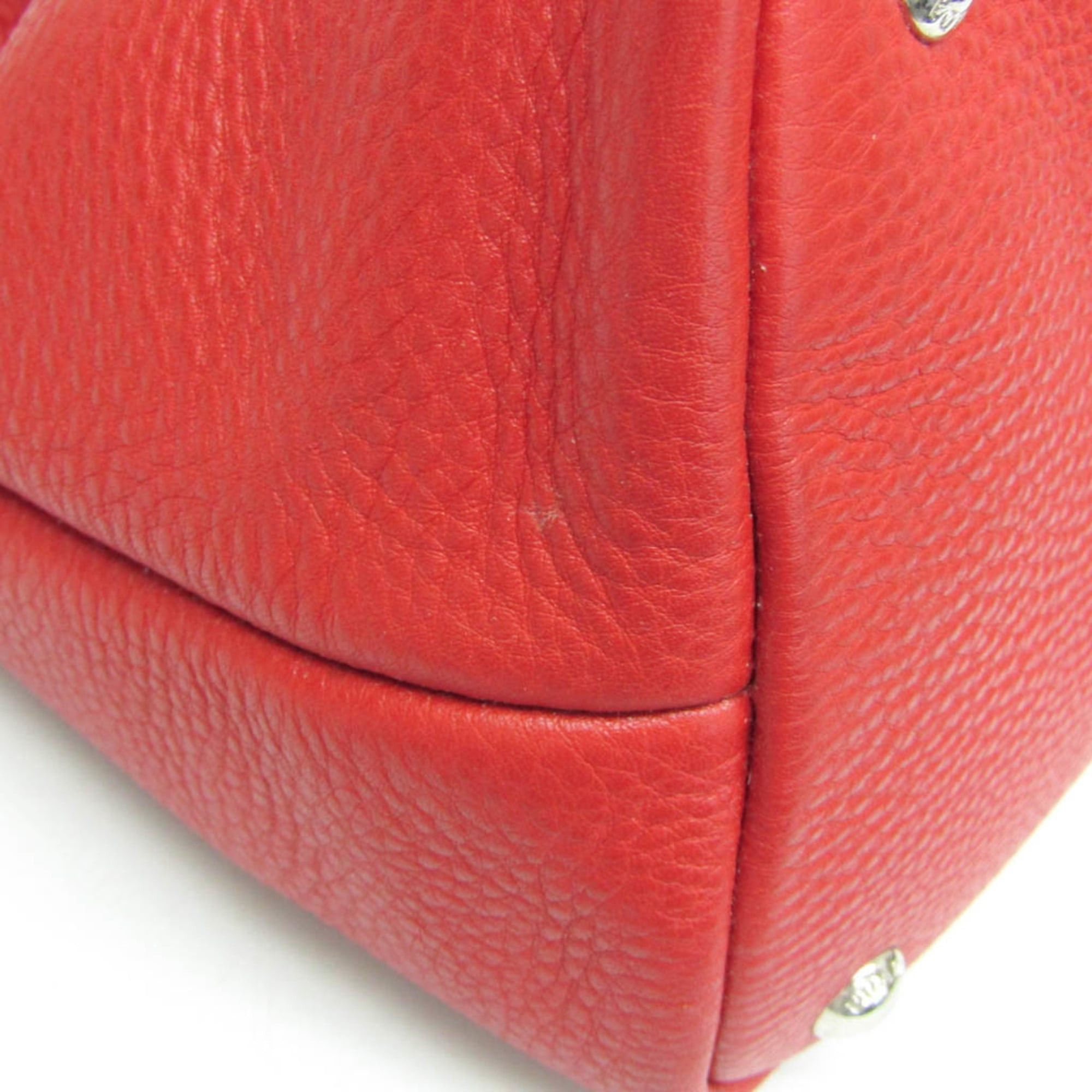 Prada Prada VIT.DAINO BR5122 Women's Leather Shoulder Bag Red Color Size ONE SIZE - 9 Thumbnail
