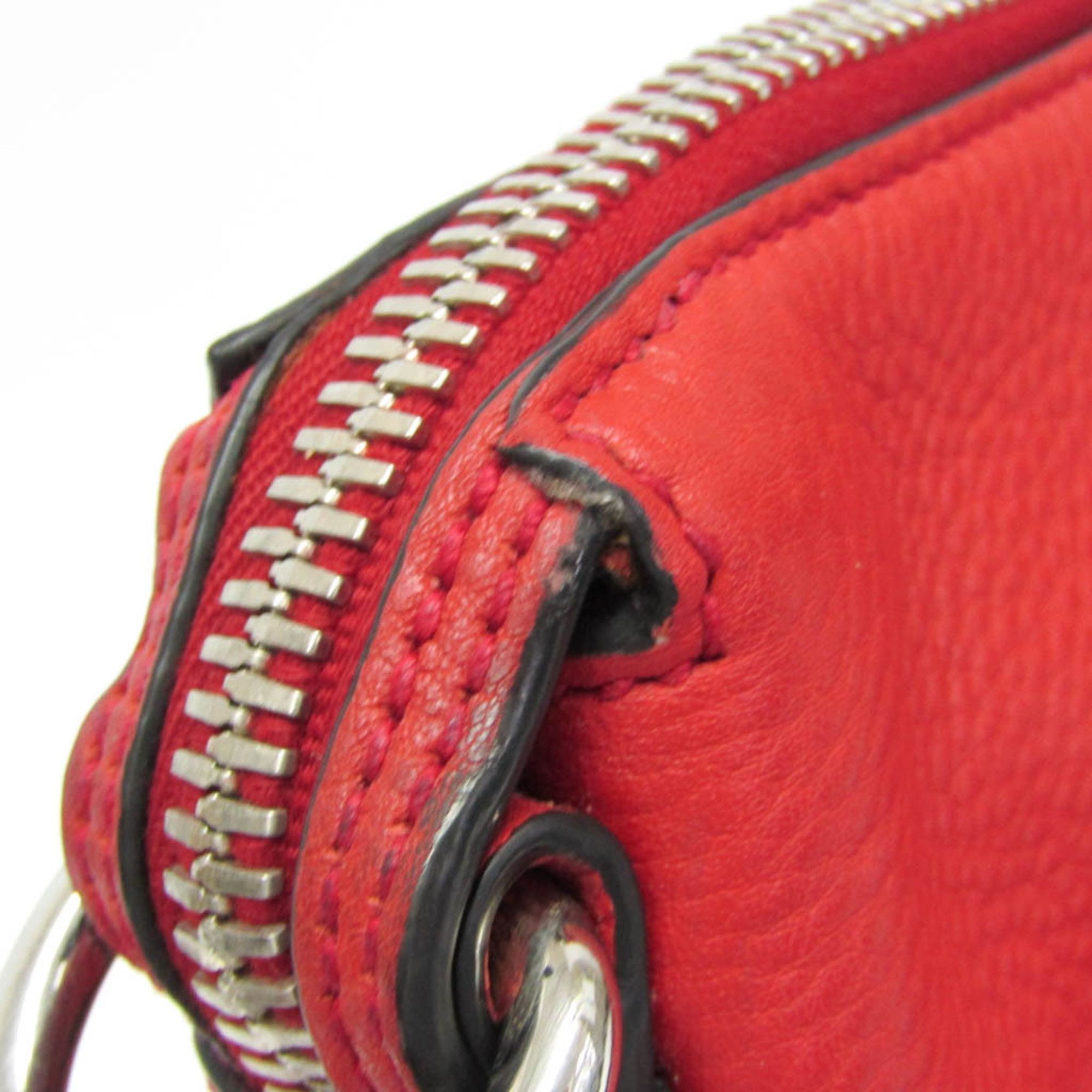 Prada Prada VIT.DAINO BR5122 Women's Leather Shoulder Bag Red Color Size ONE SIZE - 12 Thumbnail