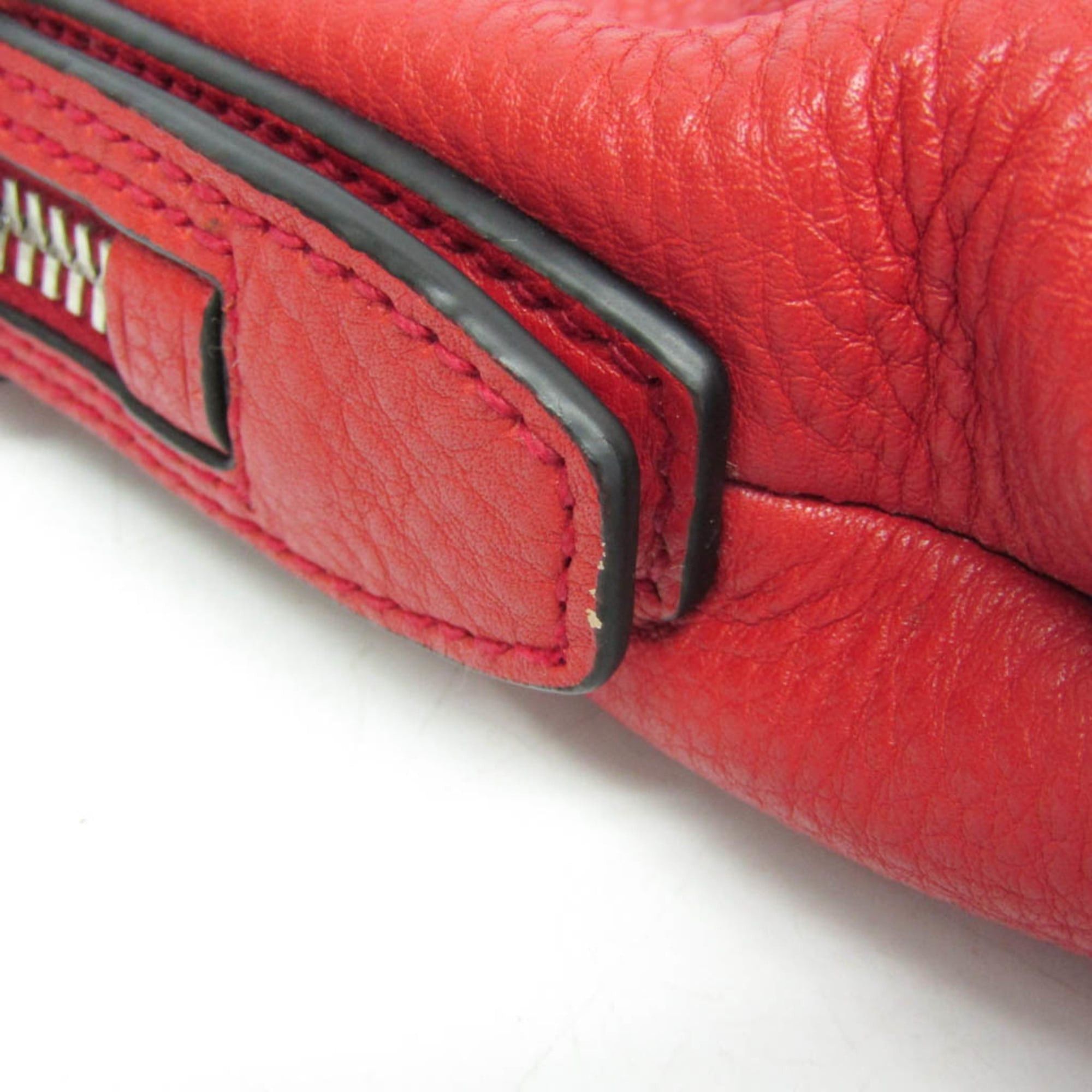 Prada Prada VIT.DAINO BR5122 Women's Leather Shoulder Bag Red Color Size ONE SIZE - 8 Thumbnail