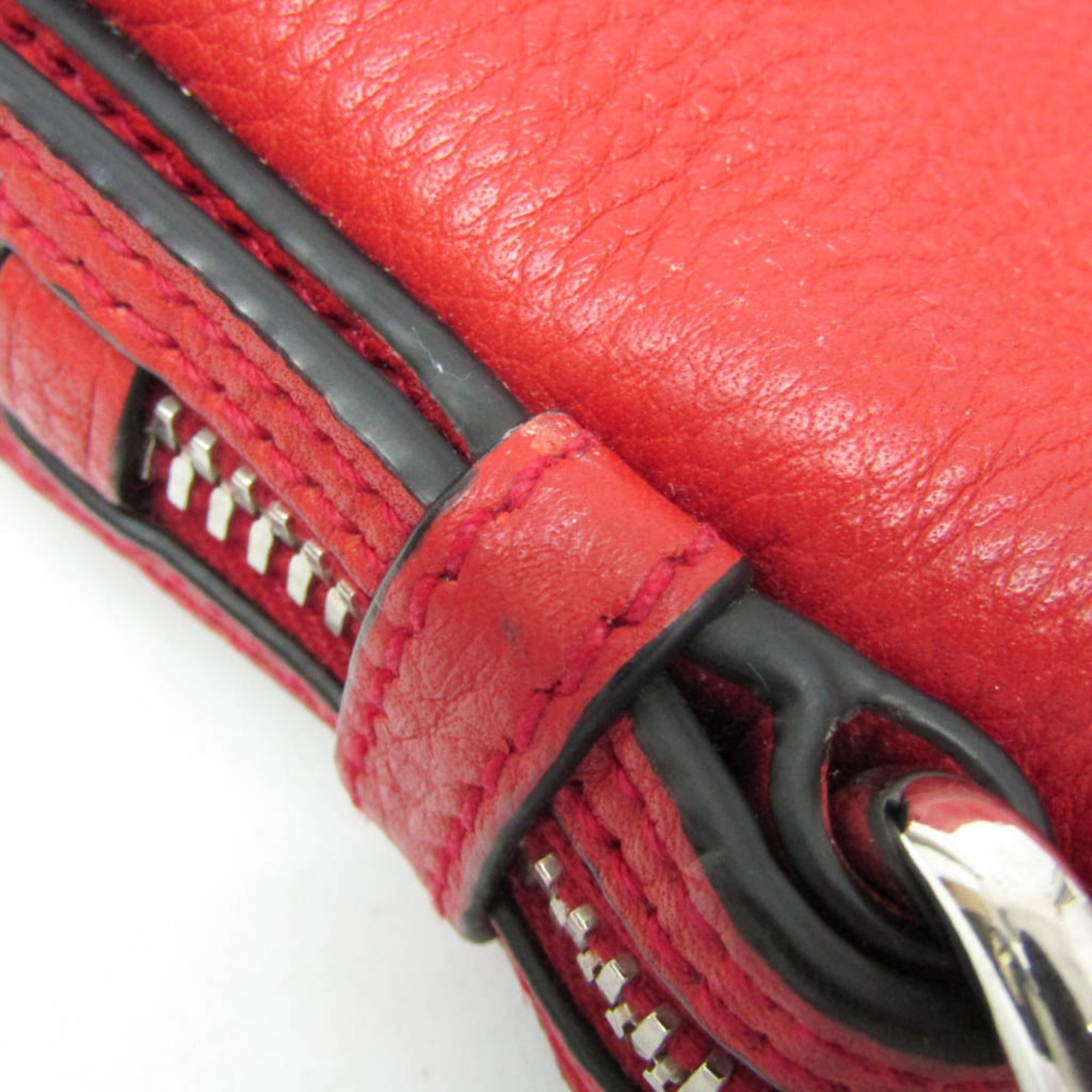 Prada Prada VIT.DAINO BR5122 Women's Leather Shoulder Bag Red Color Size ONE SIZE - 5 Thumbnail