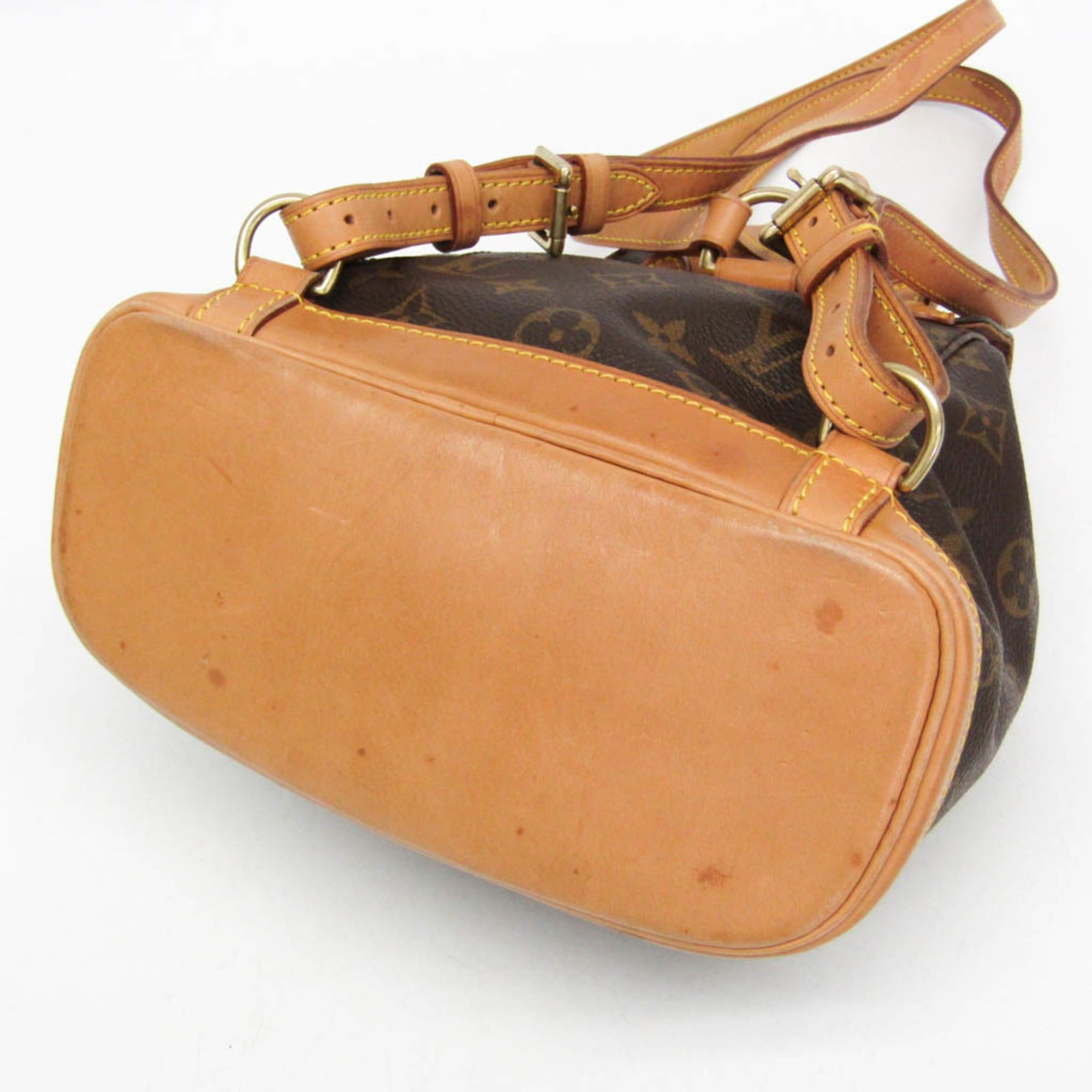 Louis Vuitton Louis Vuitton Monogram Mini Monsuri M51137 Women's Backpack Monogram Size ONE SIZE - 4 Thumbnail