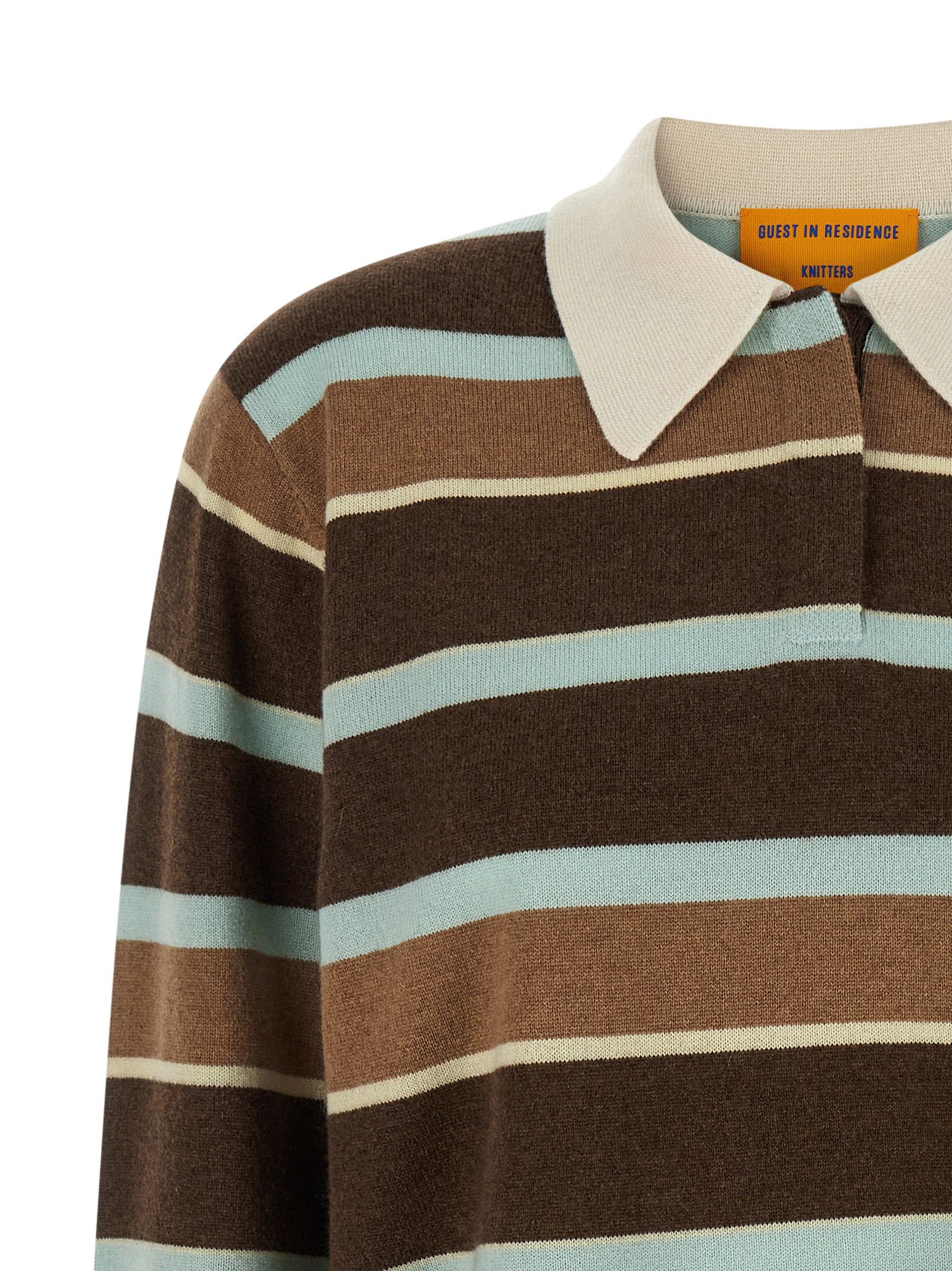 Guest in Residence 'Cropped stripe Rugby' sweater Size M / US 6-8 / IT 42-44 - 3 Thumbnail