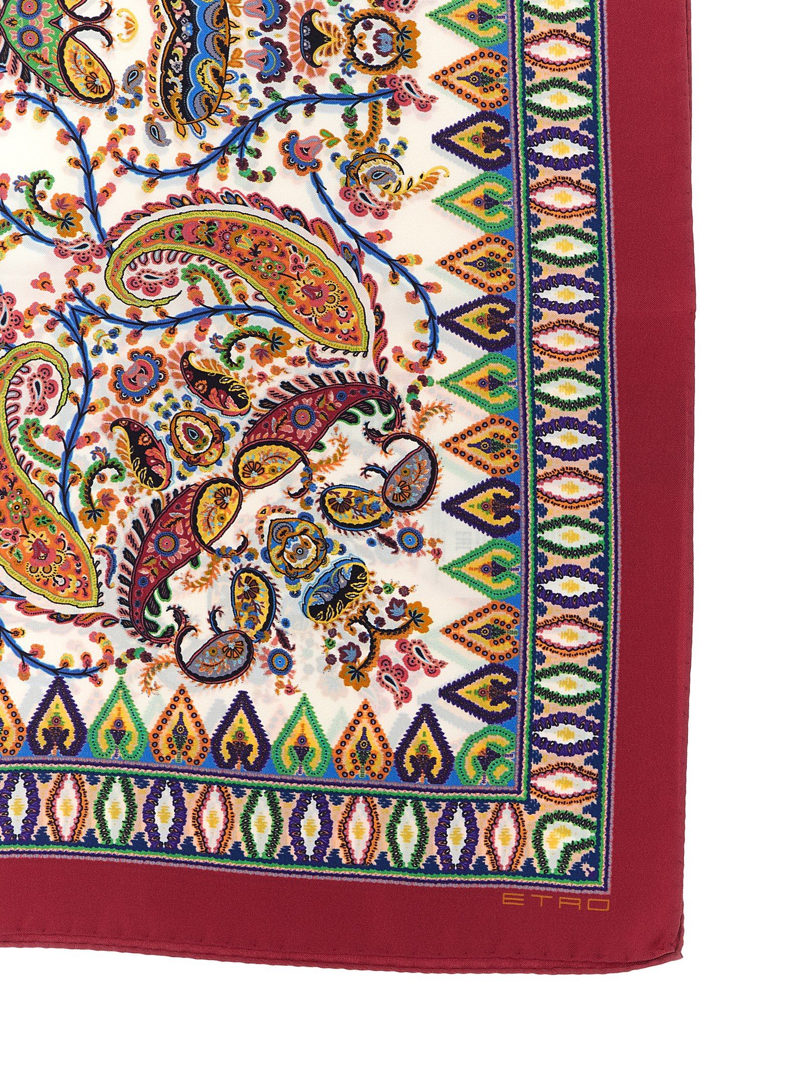 Etro Floral Paisley scarf Size ONE SIZE - 2 Thumbnail