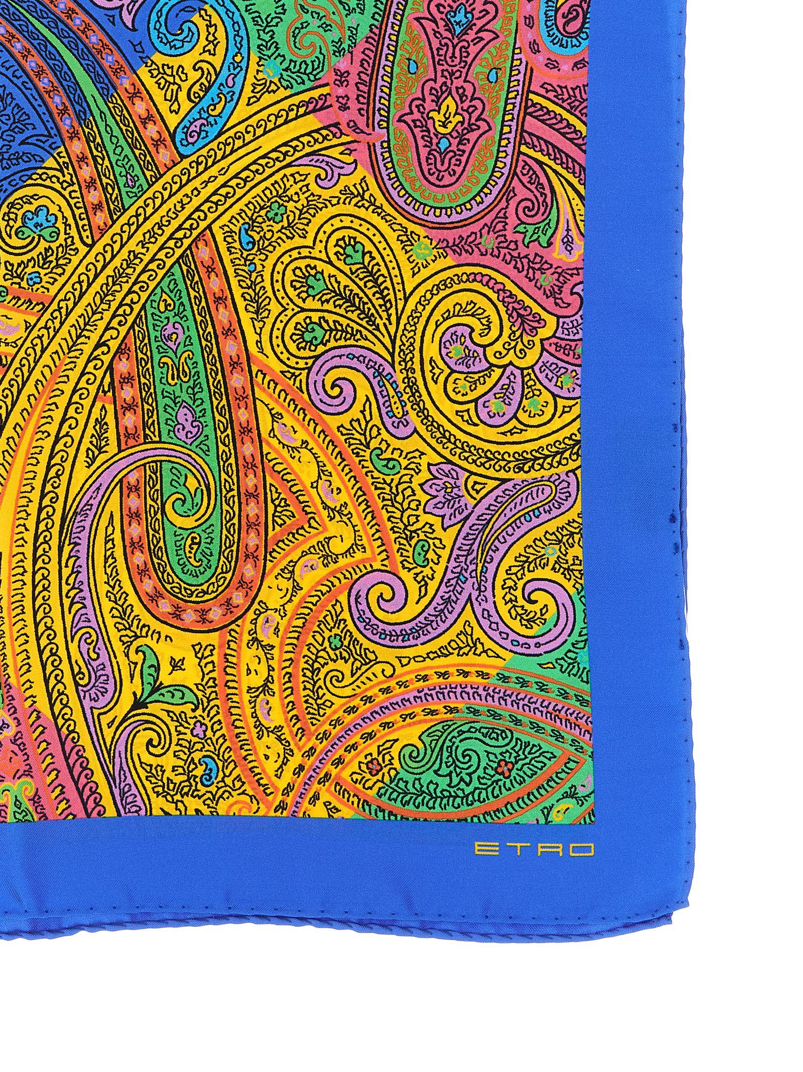 Etro Floral Paisley scarf Size ONE SIZE - 2 Thumbnail