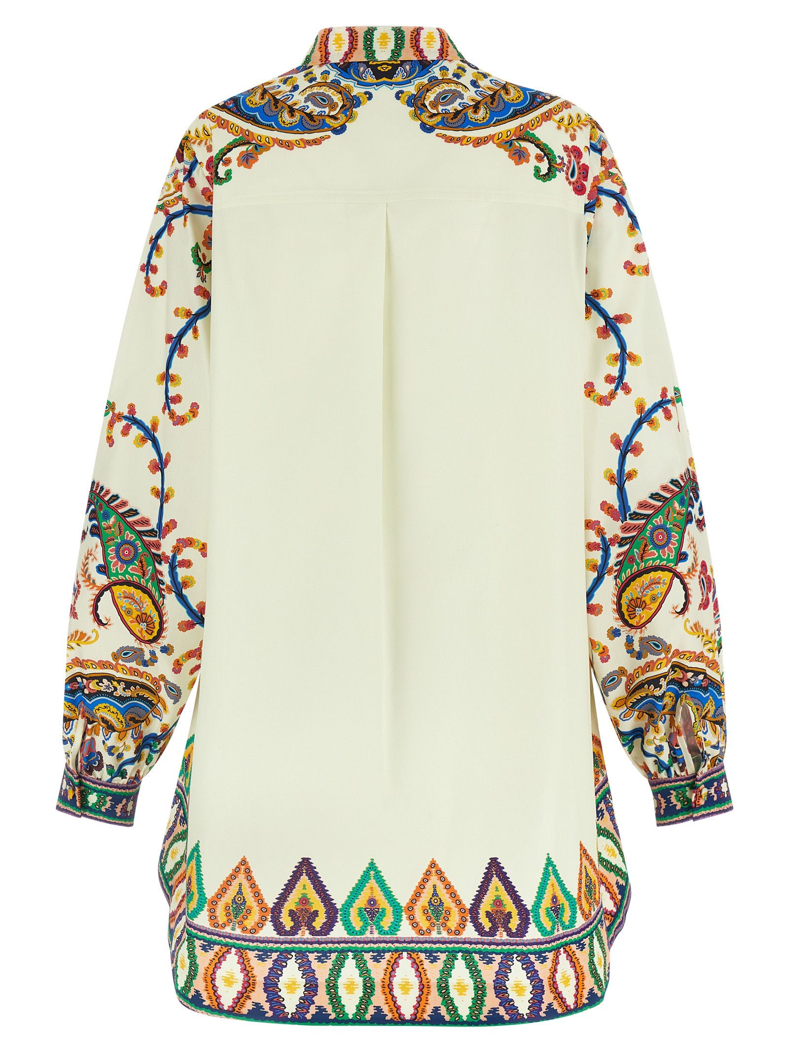 Etro Printed poplin dress Size M / US 6-8 / IT 42-44 - 2 Thumbnail