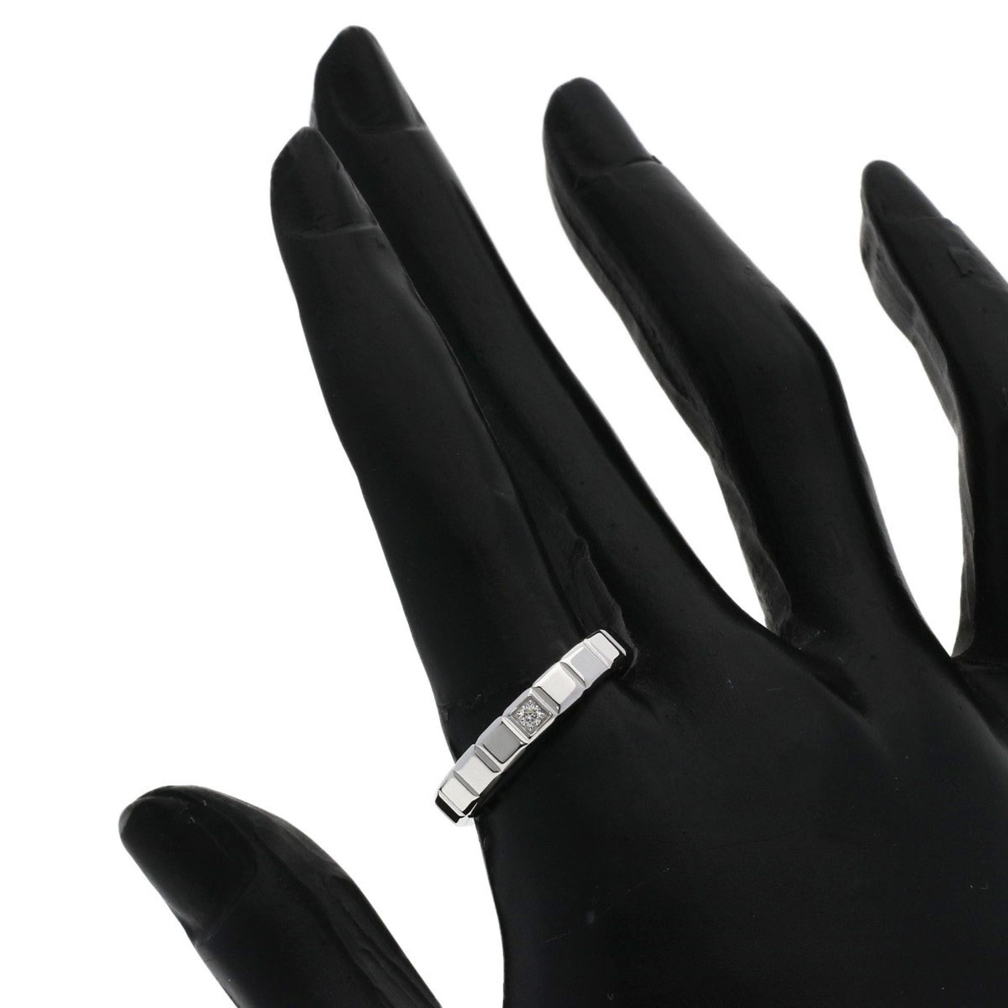 Chopard Chopard Ice Cube 1P Diamond Ring in 18K White Gold for Women Size ONE SIZE - 7 Thumbnail
