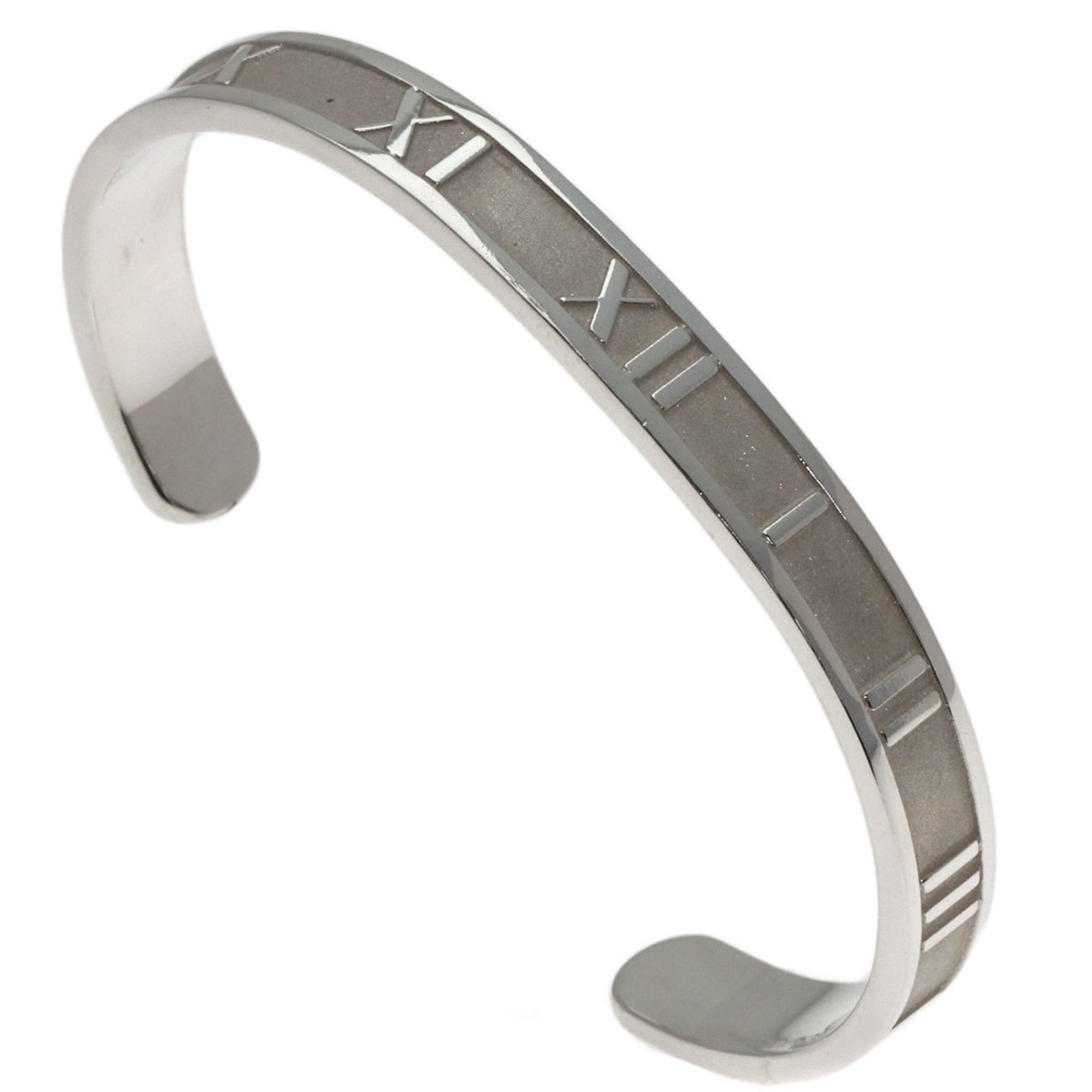 Tiffany & Co. Tiffany & Co. Atlas Bangle Bracelet, Silver, Women's Size ONE SIZE - 2 Thumbnail
