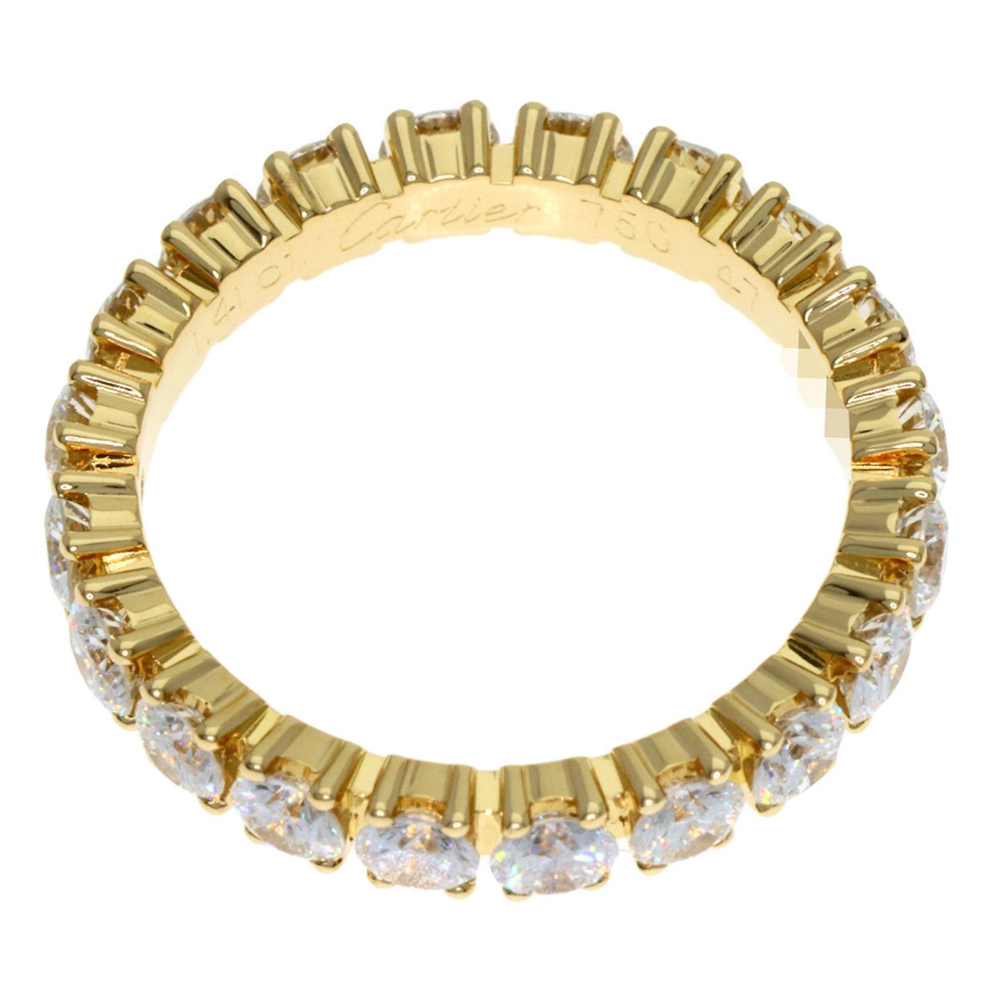 Cartier Cartier Destine Diamond #47 Ring in 18K Yellow Gold for Women Size ONE SIZE - 4 Thumbnail