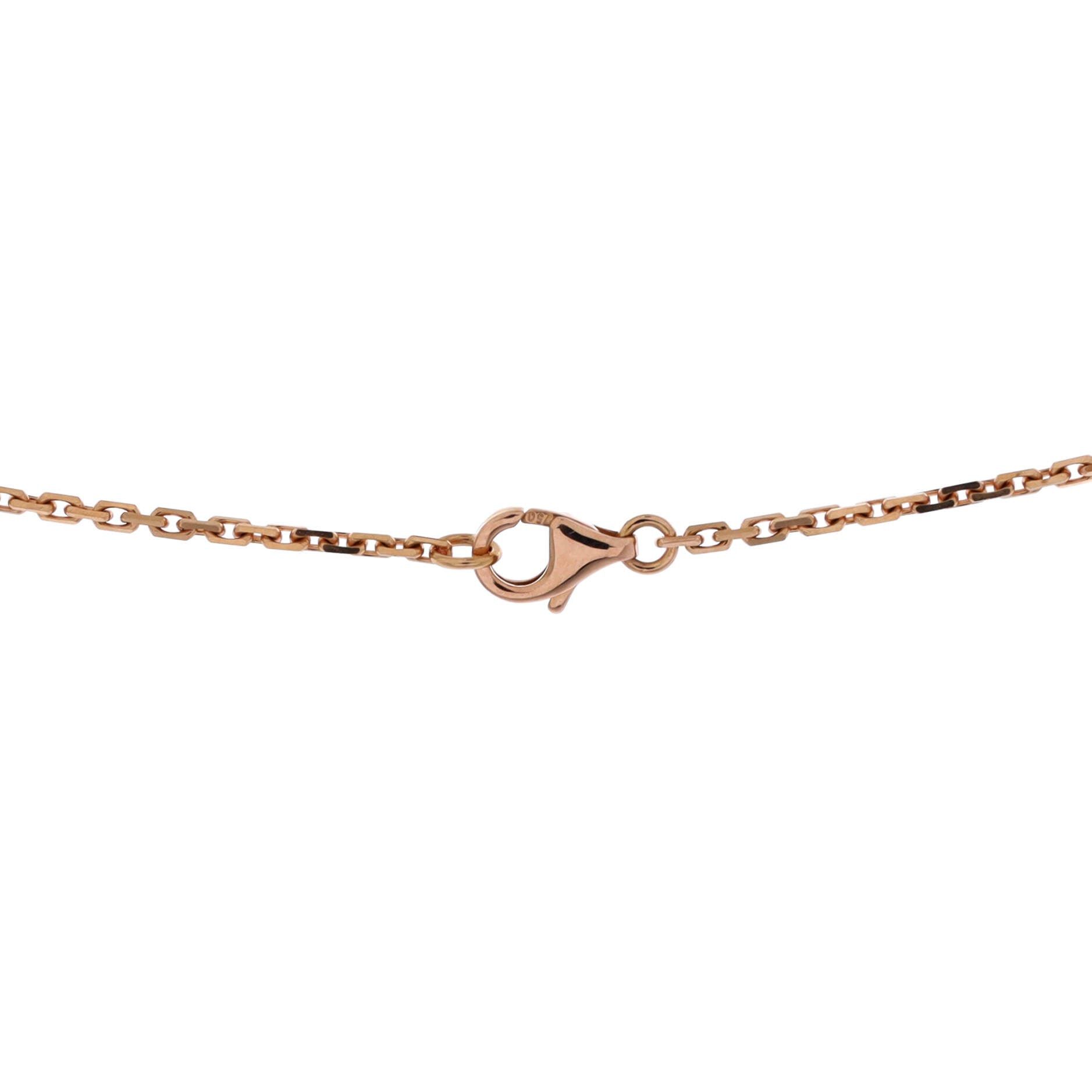 Cartier Love Interlocking Necklace Size ONE SIZE - 3 Thumbnail