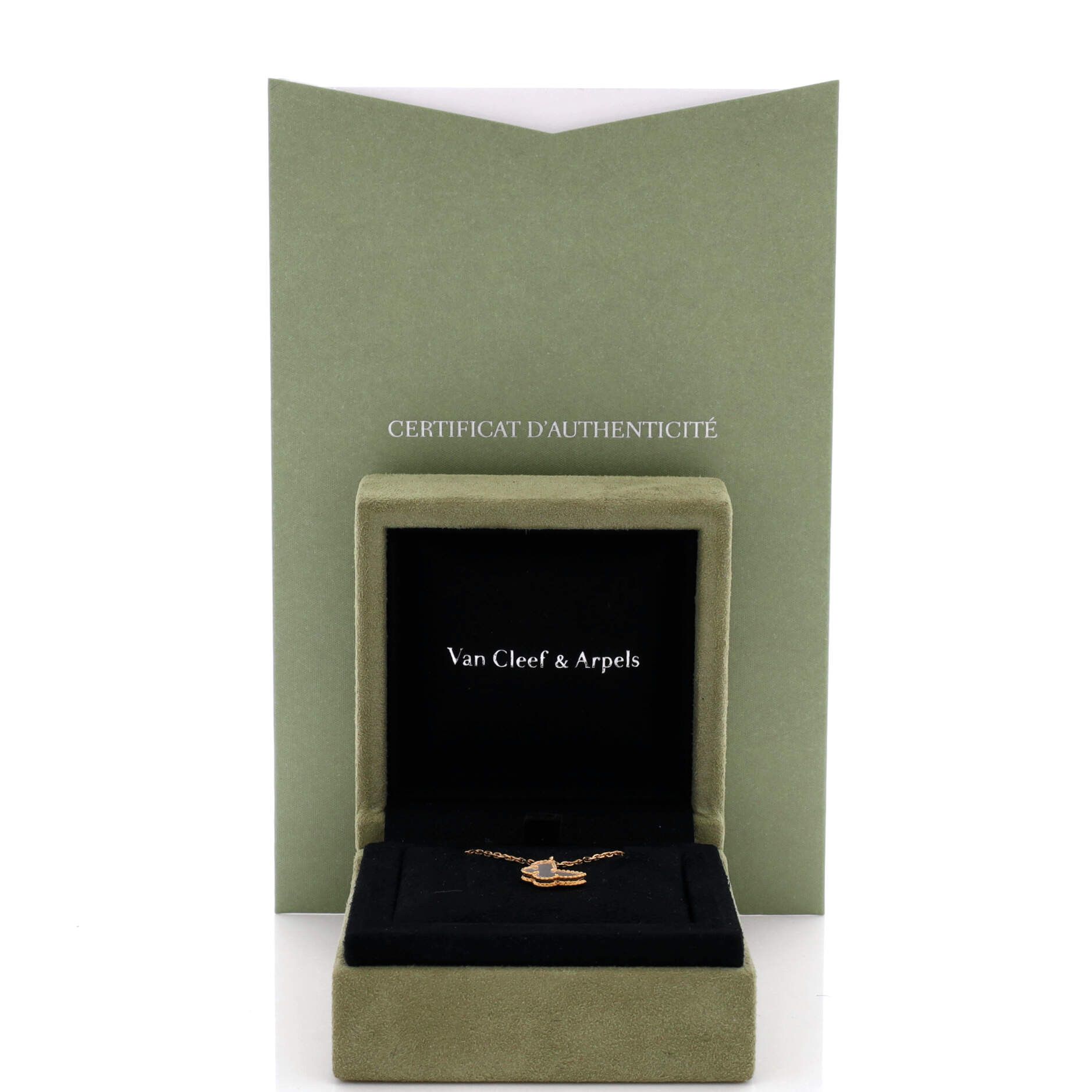 Van Cleef & Arpels Sweet Alhambra Butterfly Pendant Necklace Size ONE SIZE - 2 Thumbnail