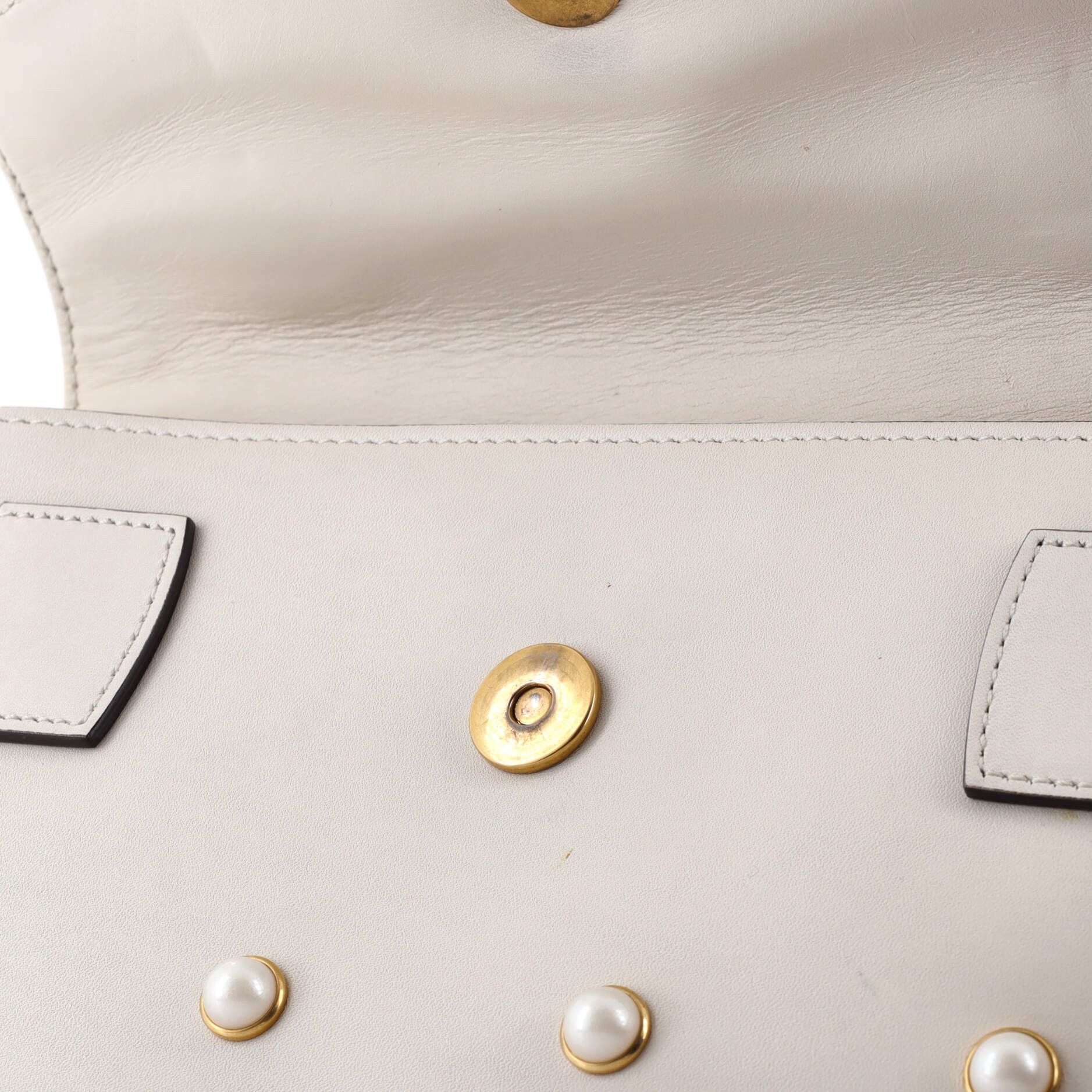 Gucci Broadway Pearly Bee Shoulder Bag Size ONE SIZE - 6 Thumbnail