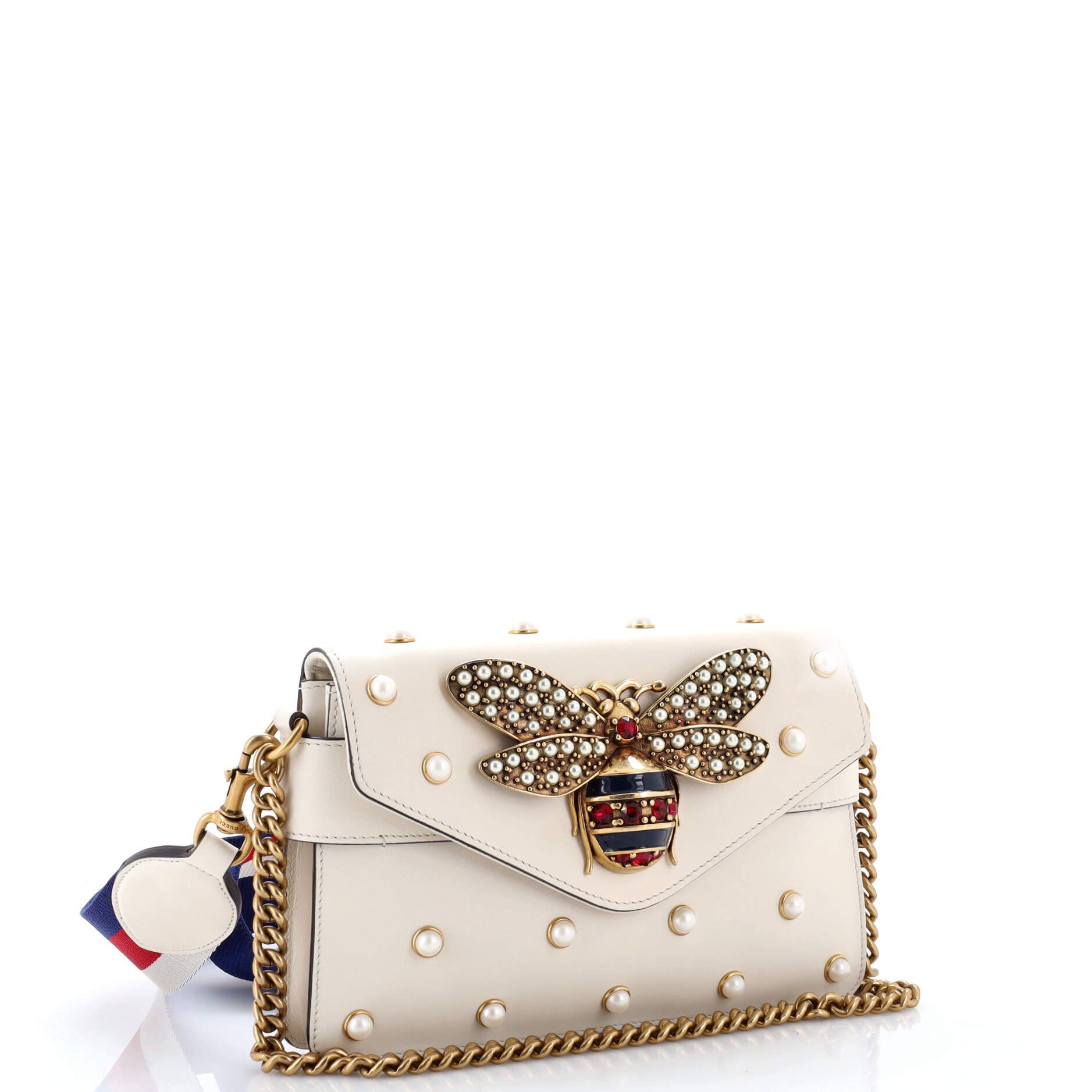 Gucci Broadway Pearly Bee Shoulder Bag Size ONE SIZE - 2 Thumbnail
