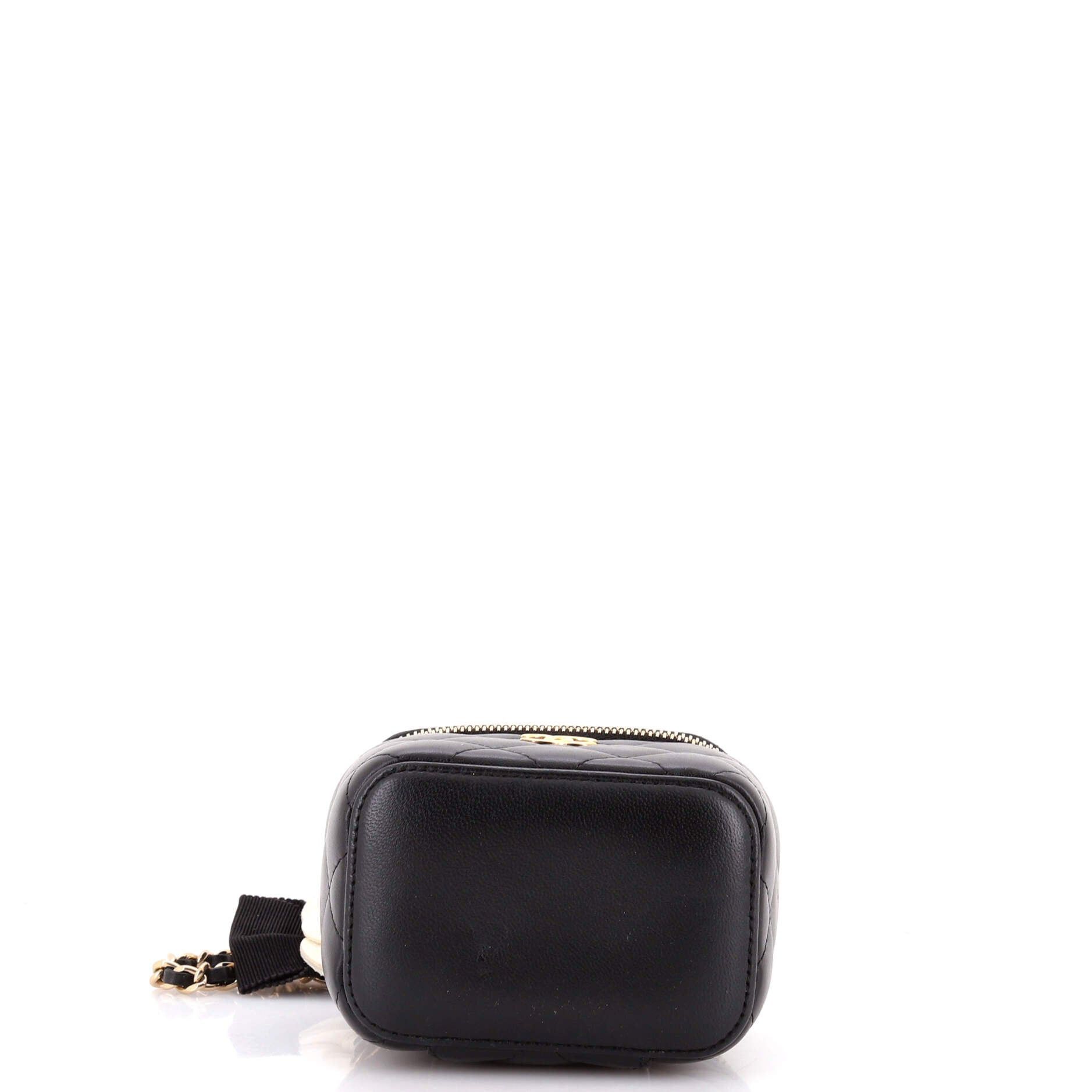 Chanel Camellia Bow Vanity Case with Chain Size ONE SIZE - 5 Thumbnail