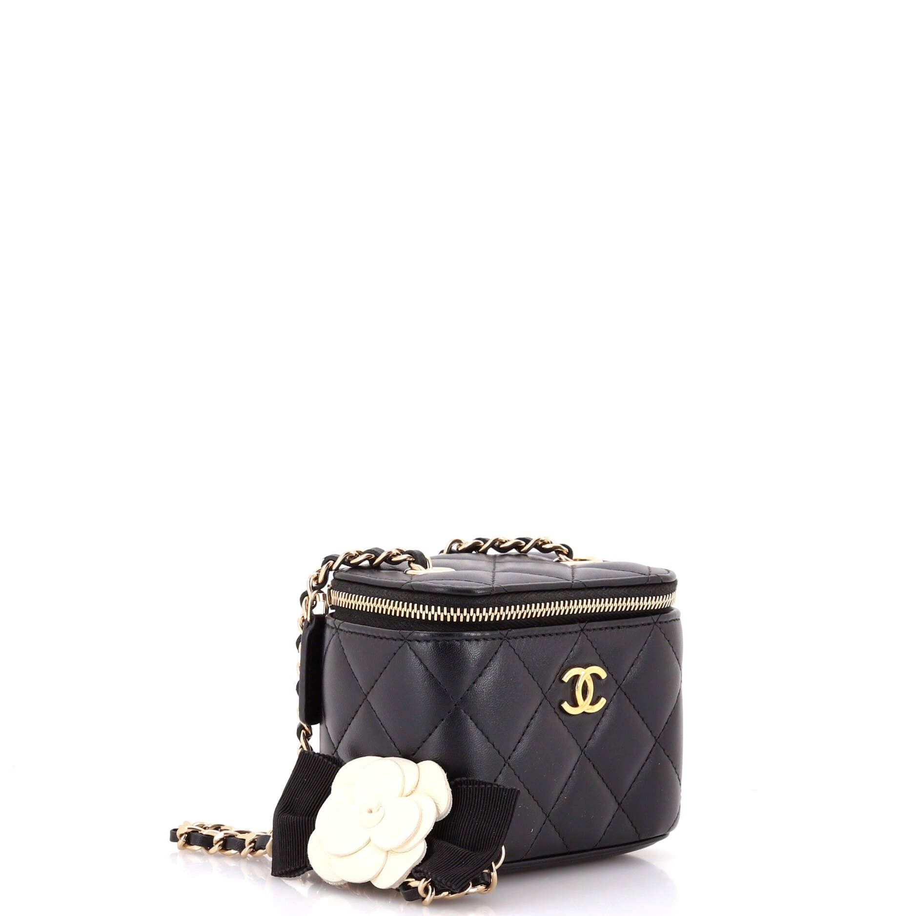 Chanel Camellia Bow Vanity Case with Chain Size ONE SIZE - 3 Thumbnail