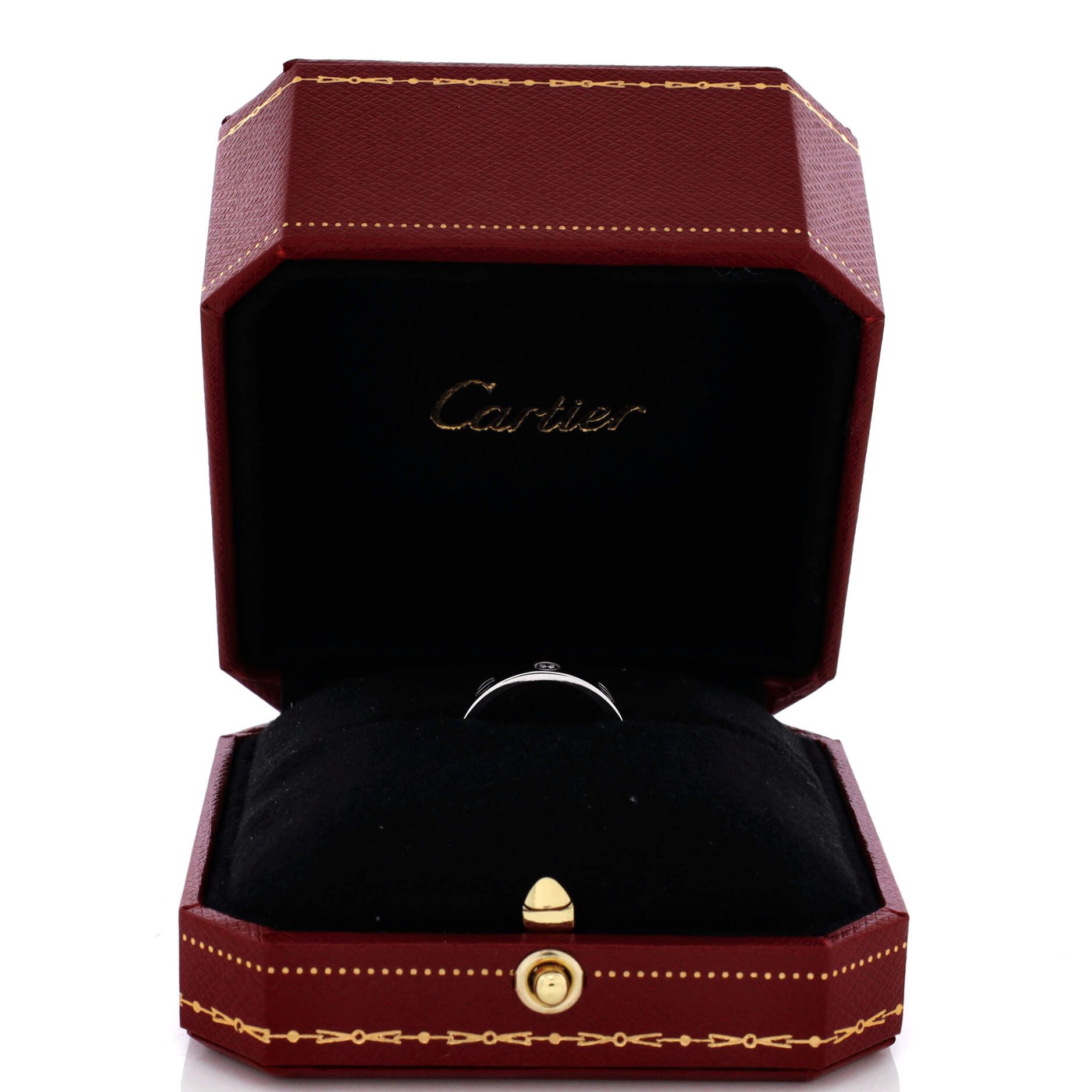 Cartier Love Wedding Band 1 Diamond Ring Size ONE SIZE - 2 Thumbnail