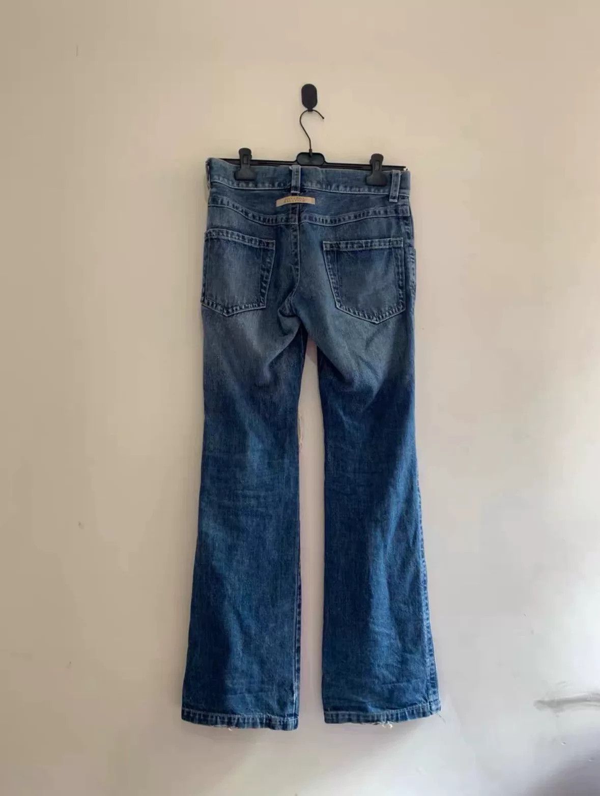 Jean Paul Gaultier Jean Paul Gaultier Ice Blue Knee Distress Jeans Size US 32 / EU 48 - 2 Thumbnail