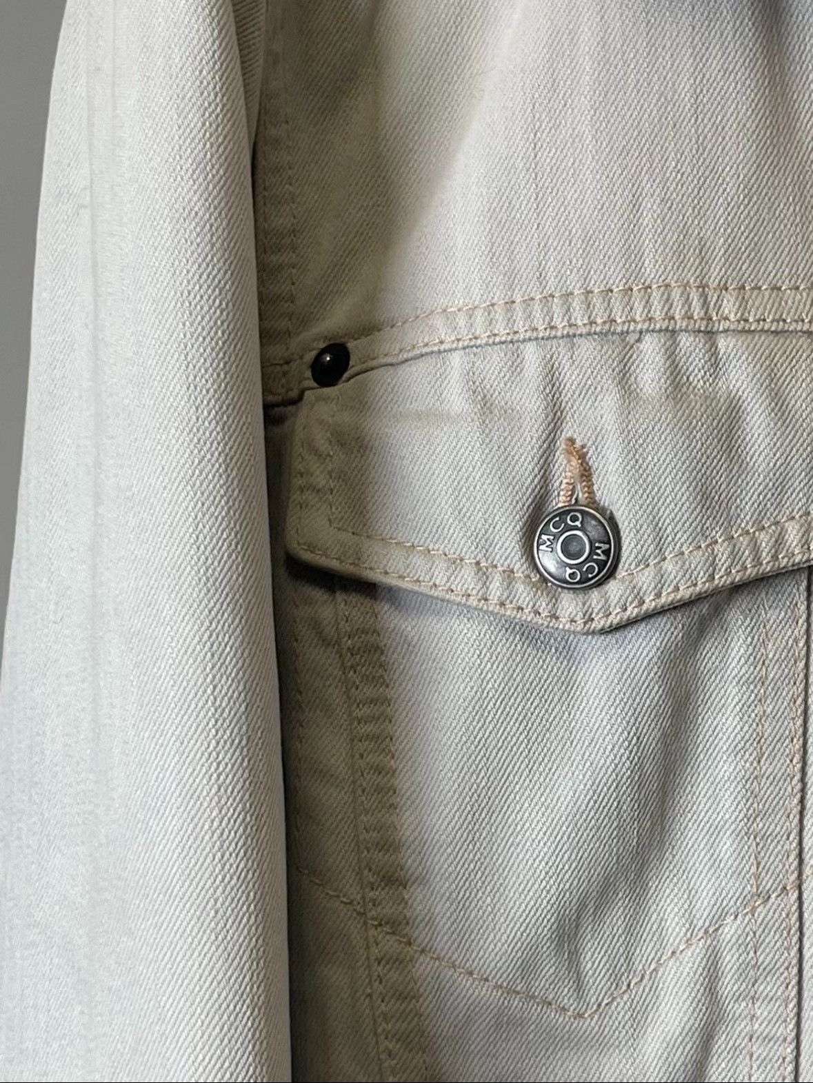 Alexander McQueen Alexander McQueen Lamb Wool Denim Jacket Size US M / EU 48-50 / 2 - 3 Thumbnail