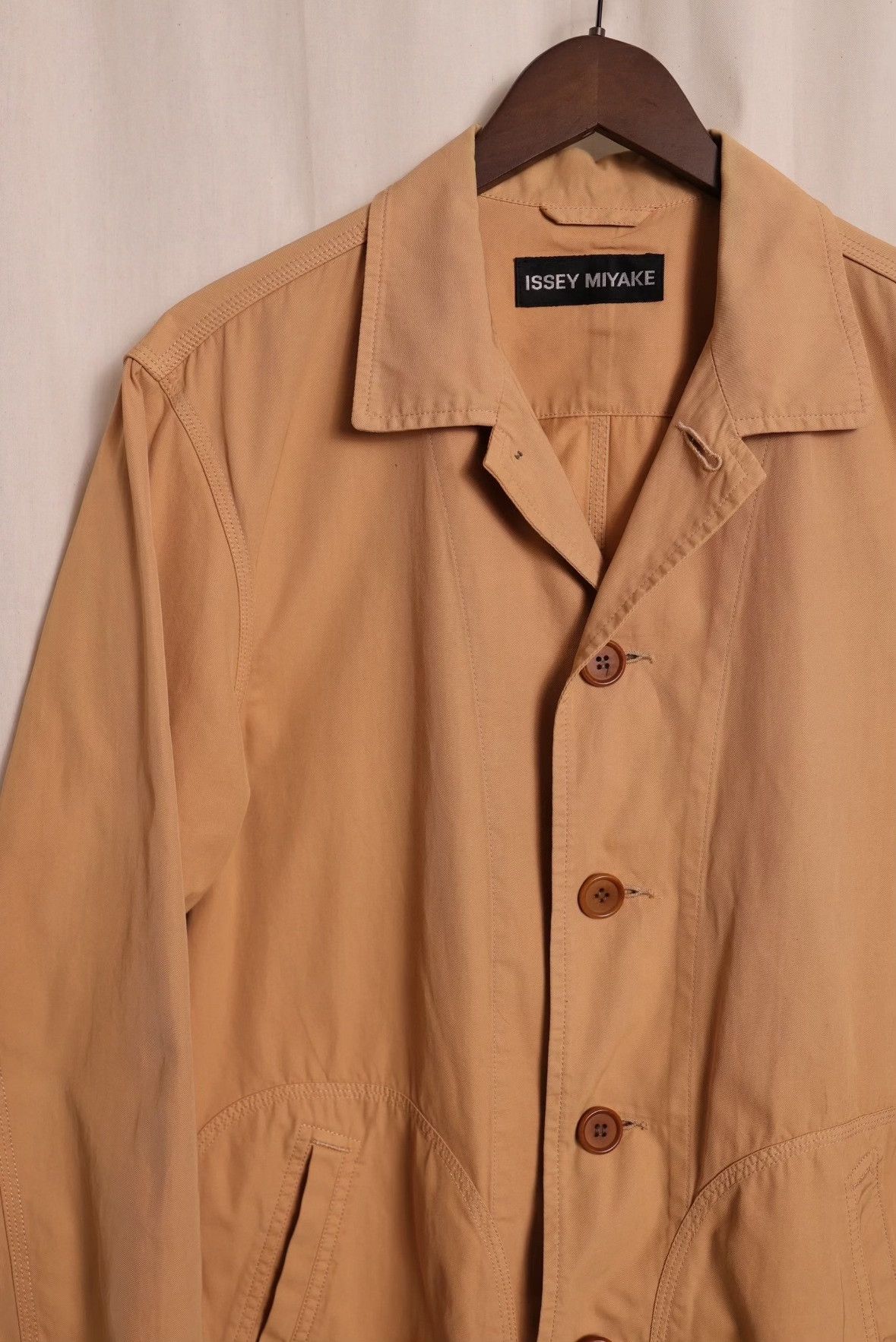 Issey Miyake Issey Miyake 90s Main Line Safari Jacket Size US L / EU 52-54 / 3 - 7 Thumbnail