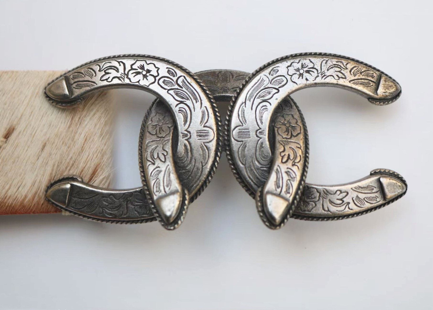 Ralph Lauren Purple Label Ralph Lauren Purple Label Western Horsehair Belt Size ONE SIZE - 3 Thumbnail