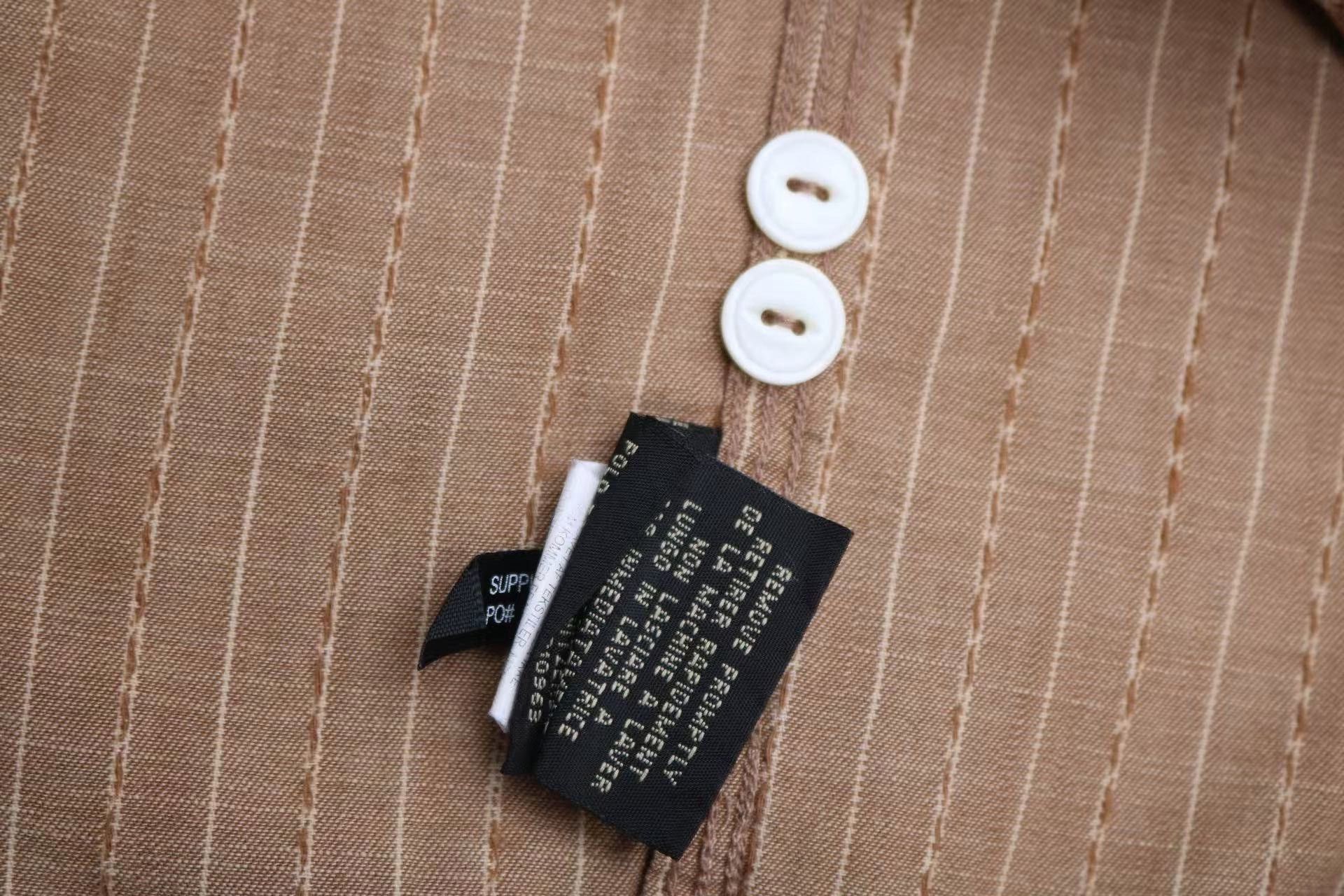 RRL Ralph Lauren RRL Vintage Distressed Brown Stripe Western Shirt Size US M / EU 48-50 / 2 - 8 Thumbnail