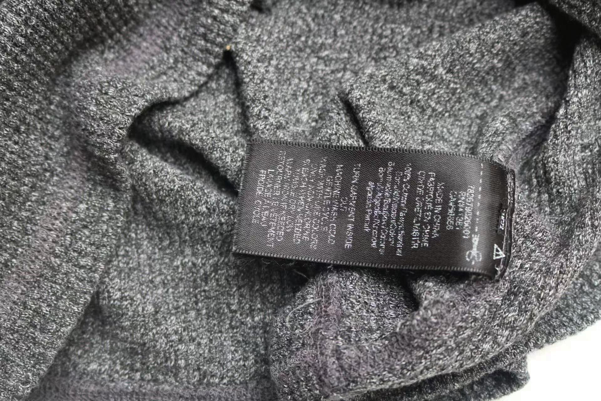 RRL Ralph Lauren RRL Vintage Distressed Gray Henley Long-Sleeve T-Shirt Size US S / EU 44-46 / 1 - 9 Thumbnail