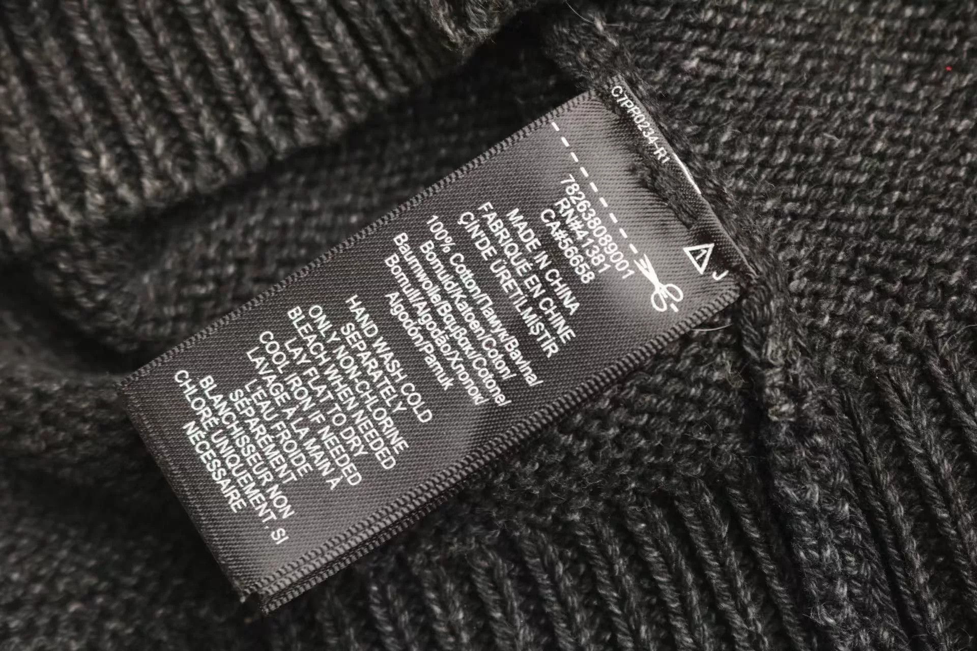 RRL Ralph Lauren RRL Vintage Washed Carbon Black Sweater Size US M / EU 48-50 / 2 - 6 Thumbnail