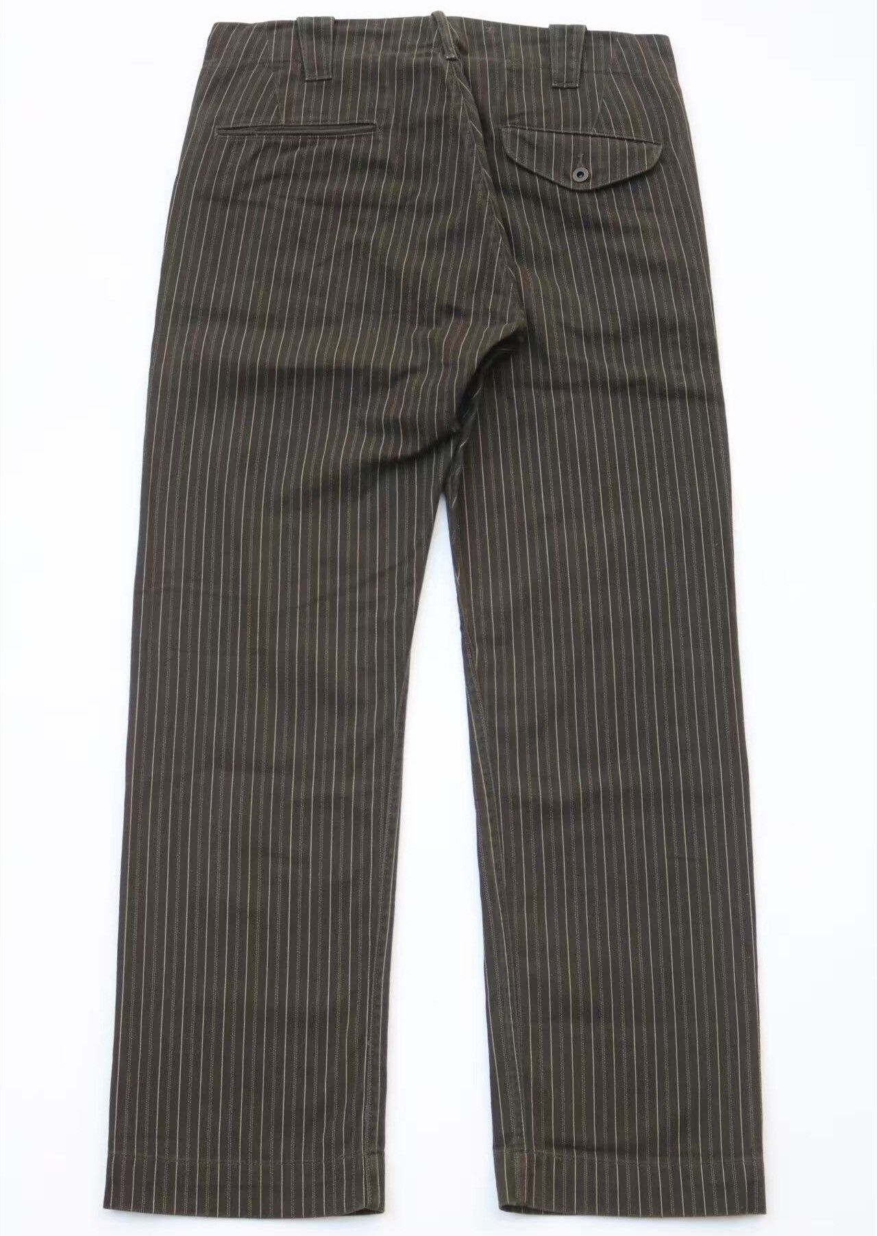 RRL Ralph Lauren RRL Vintage Striped Cargo Pants Depp Size US 30 / EU 46 - 3 Thumbnail