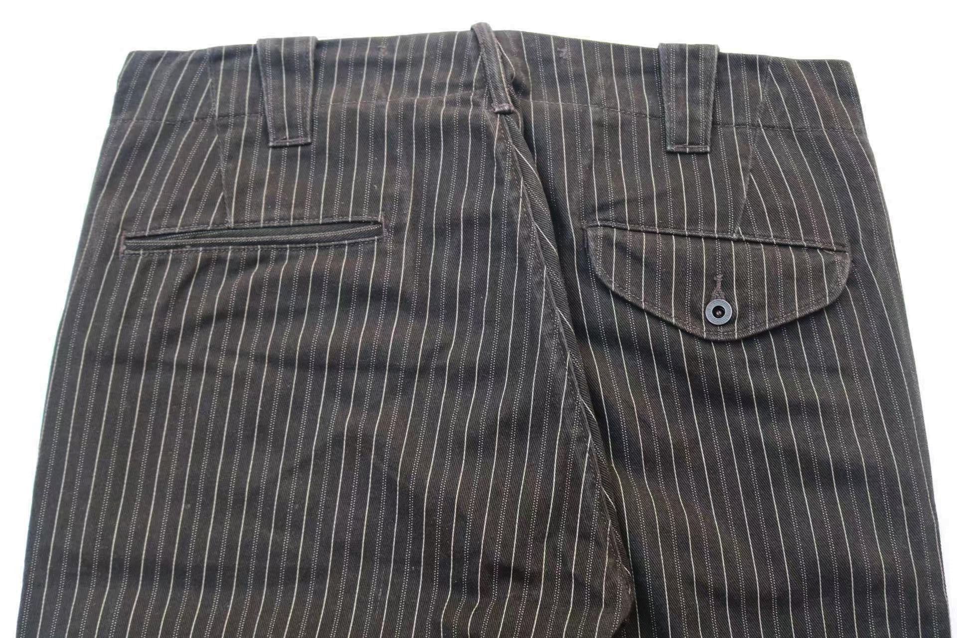 RRL Ralph Lauren RRL Vintage Striped Cargo Pants Depp Size US 30 / EU 46 - 6 Thumbnail