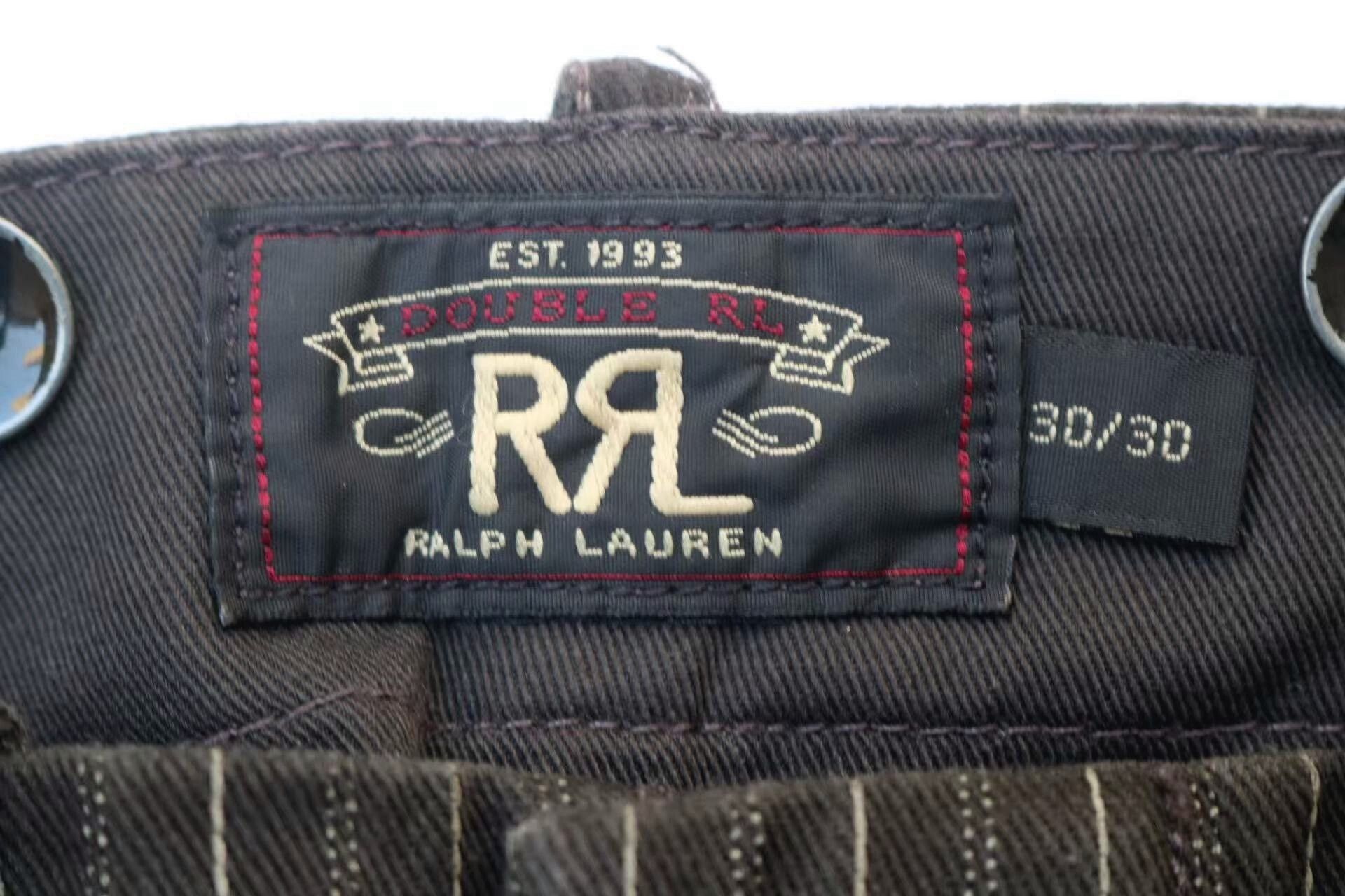 RRL Ralph Lauren RRL Vintage Striped Cargo Pants Depp Size US 30 / EU 46 - 7 Thumbnail