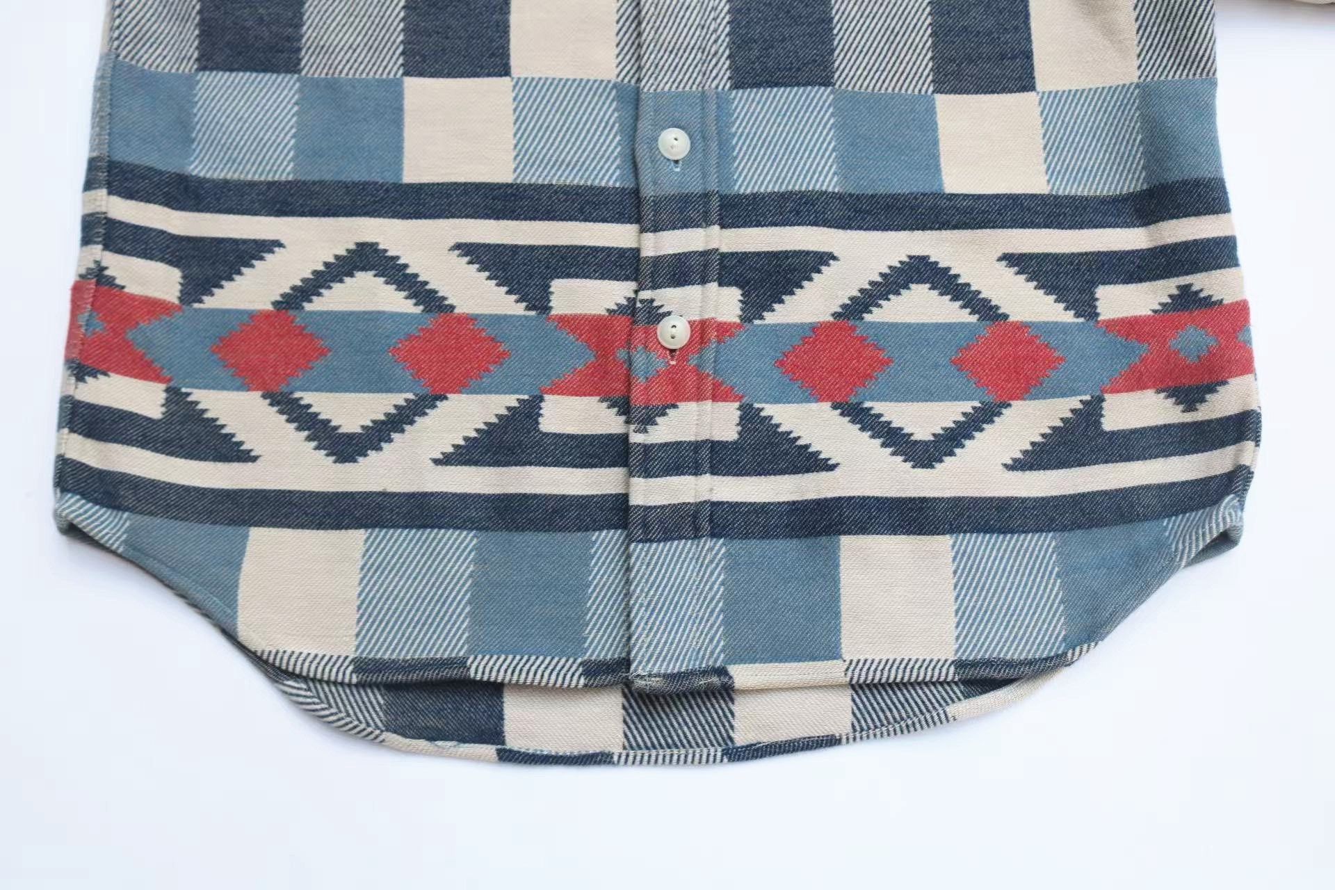 RRL Ralph Lauren RRL Double RL Vintage Southwest Work Shirt Size US S / EU 44-46 / 1 - 6 Thumbnail
