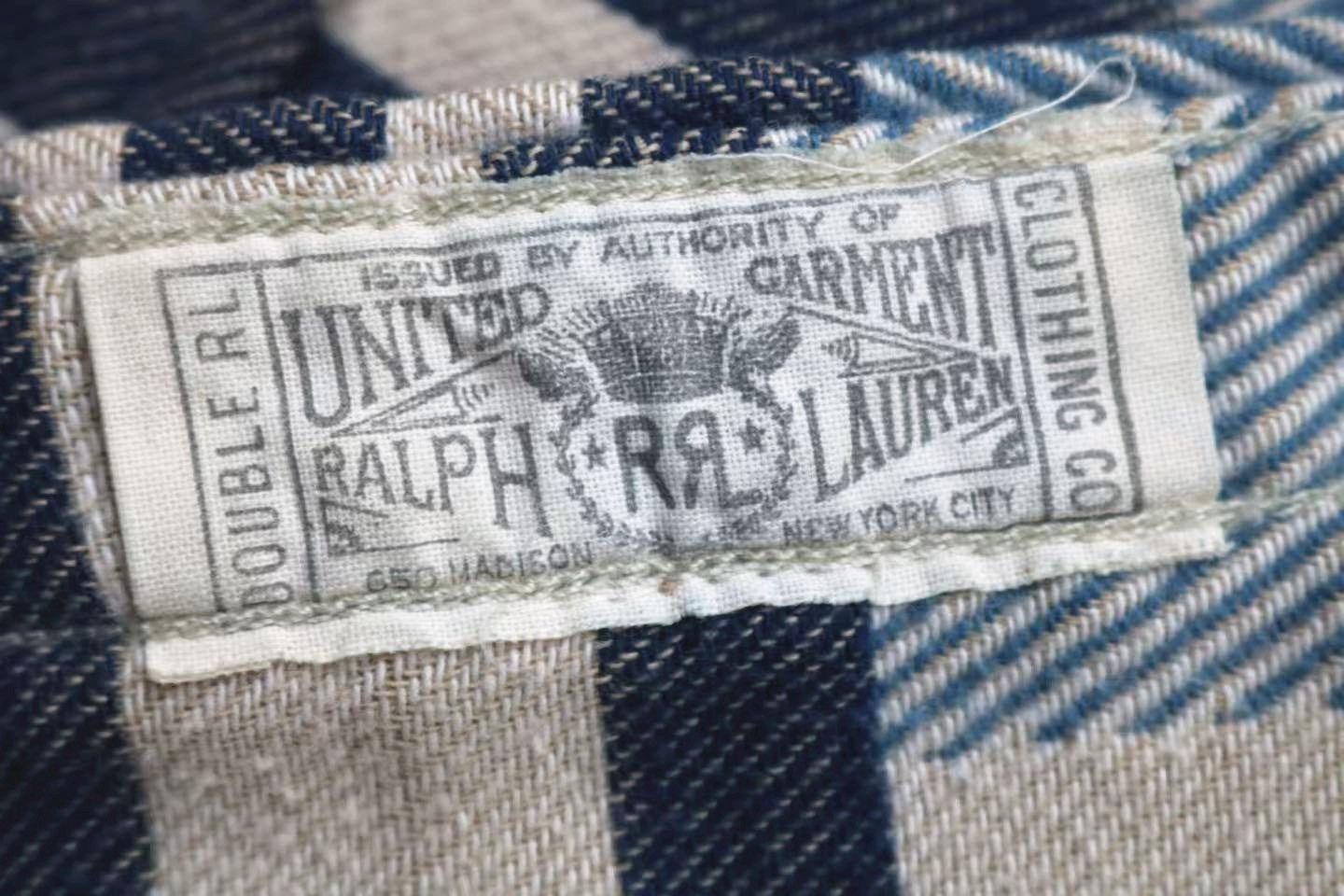 RRL Ralph Lauren RRL Double RL Vintage Southwest Work Shirt Size US S / EU 44-46 / 1 - 7 Thumbnail