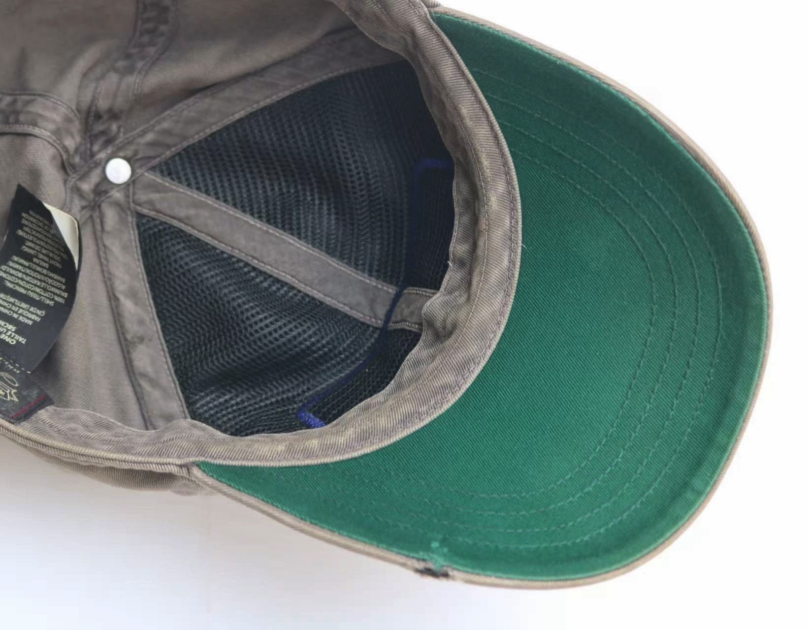 RRL Ralph Lauren RRL Vintage Distressed Gray Trucker Cap Size ONE SIZE - 4 Thumbnail