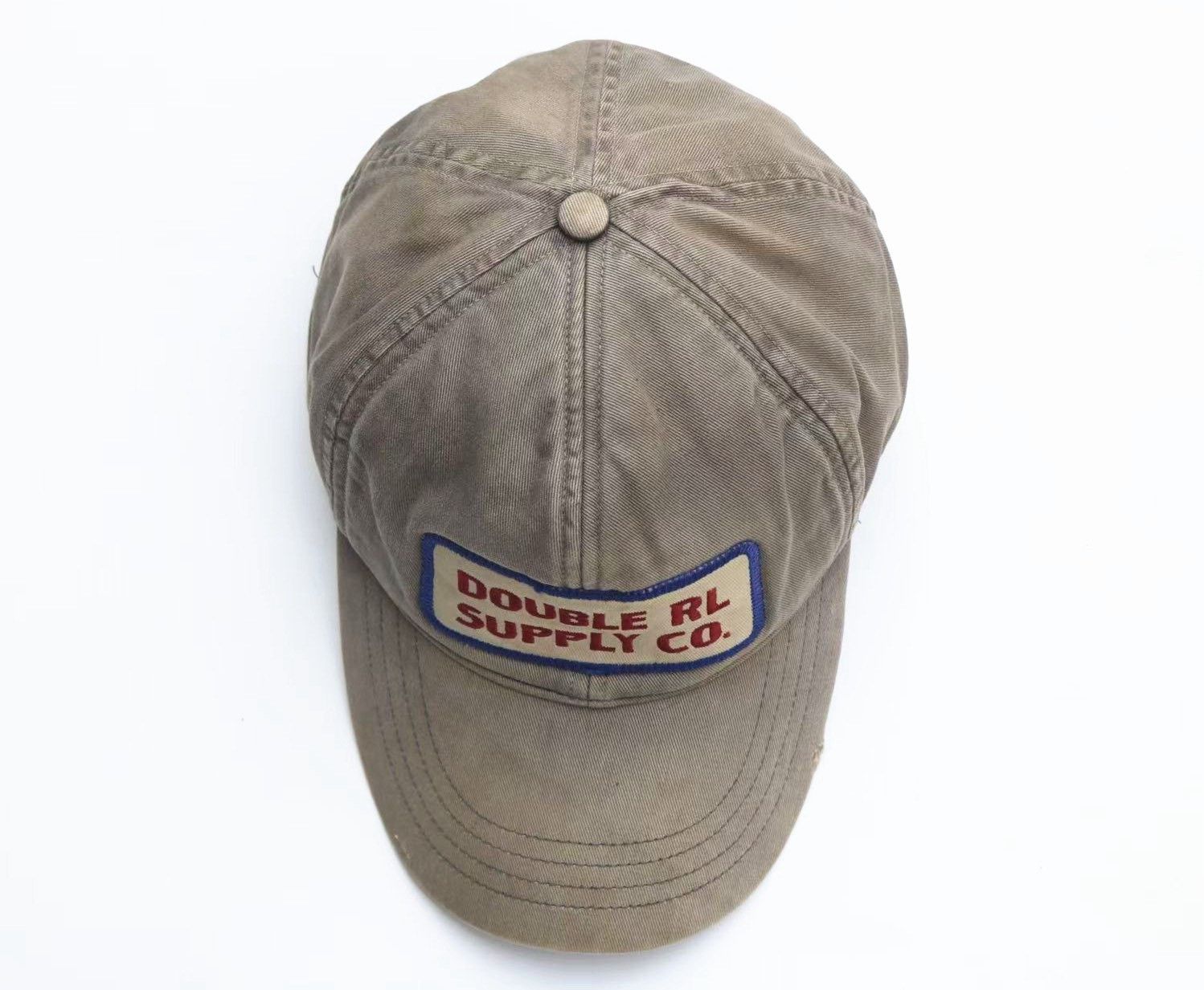 RRL Ralph Lauren RRL Vintage Distressed Gray Trucker Cap Size ONE SIZE - 2 Thumbnail