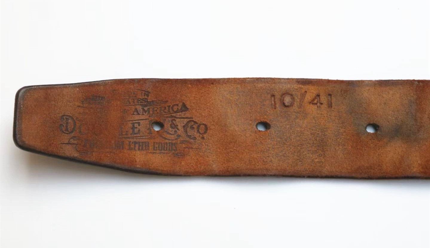 RRL Ralph Lauren RRL First Year Limited Leather Belt Size ONE SIZE - 6 Thumbnail