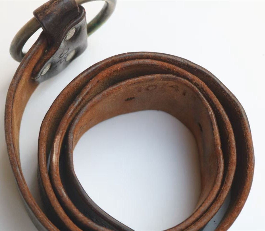 RRL Ralph Lauren RRL First Year Limited Leather Belt Size ONE SIZE - 8 Thumbnail