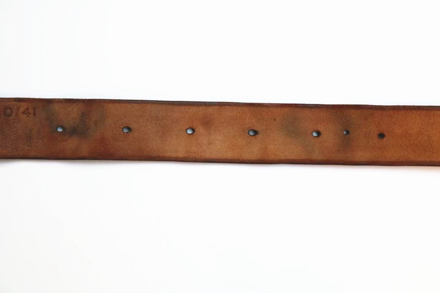 RRL Ralph Lauren RRL First Year Limited Leather Belt Size ONE SIZE - 7 Thumbnail