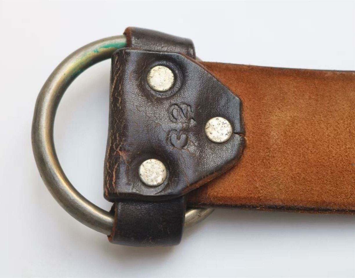 RRL Ralph Lauren RRL First Year Limited Leather Belt Size ONE SIZE - 5 Thumbnail