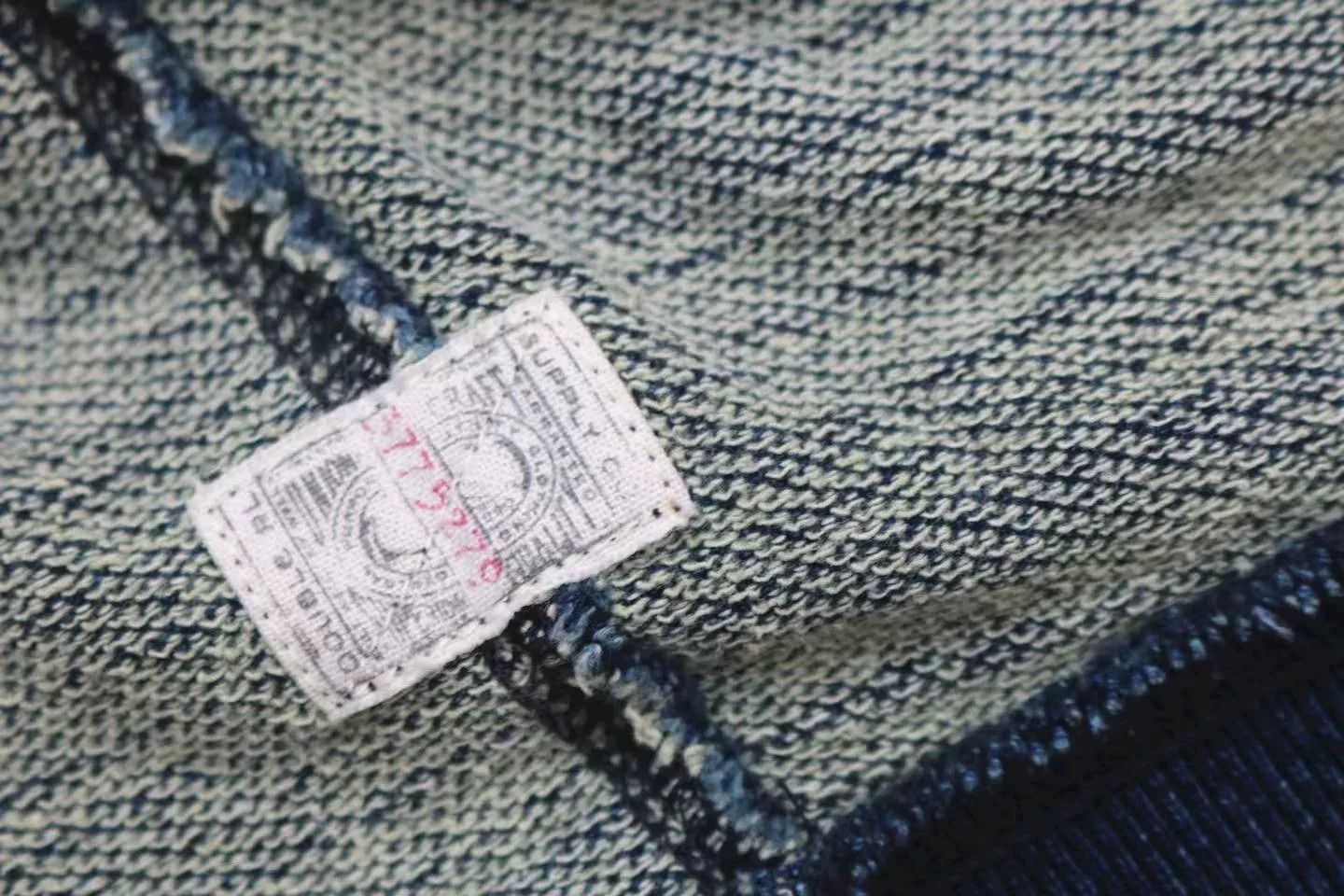 RRL Ralph Lauren RRL Vintage Indigo Washed Hoodie Size US M / EU 48-50 / 2 - 8 Thumbnail