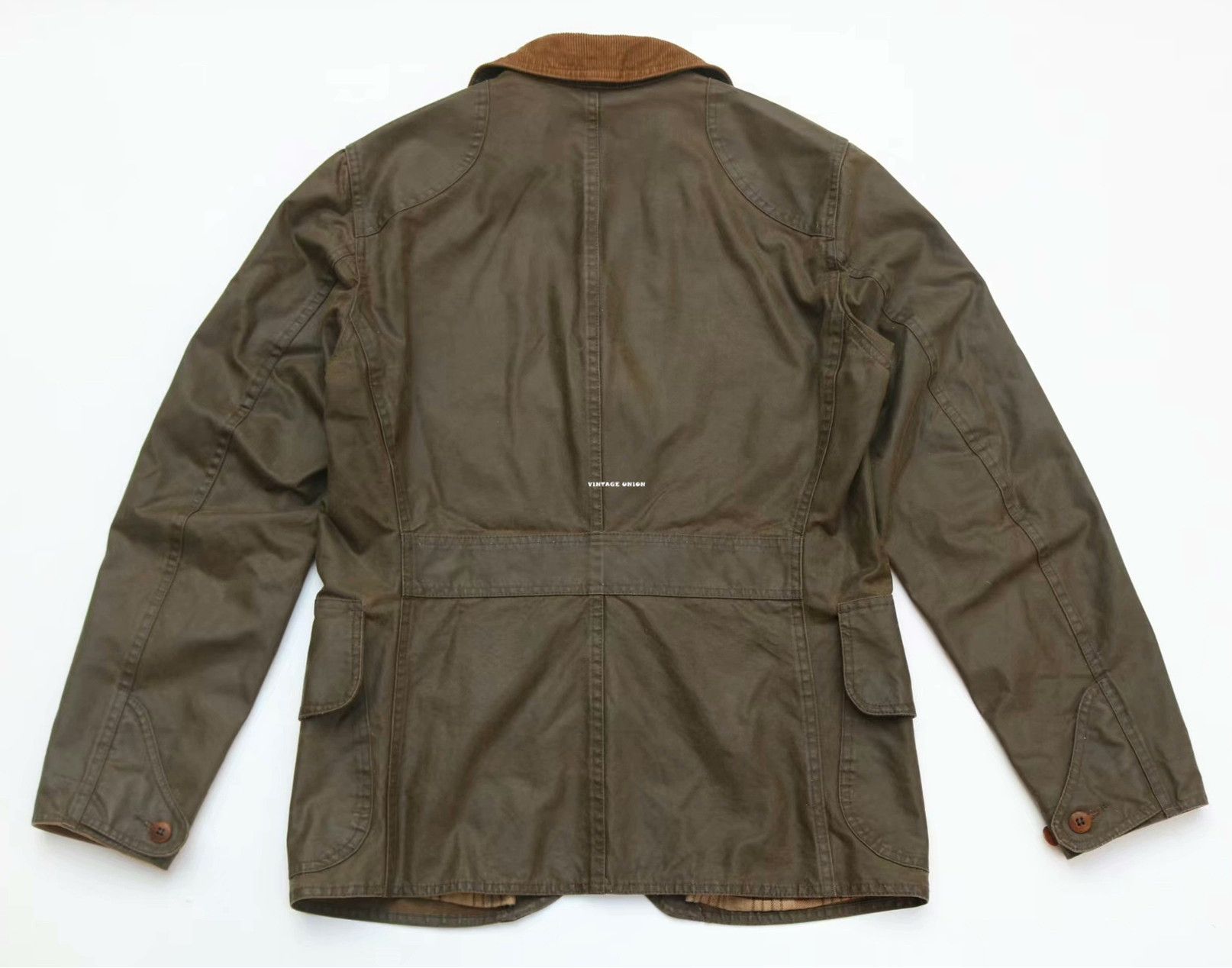 RRL Ralph Lauren RRL 2022 Waxed Hunting Jacket Size US S / EU 44-46 / 1 - 4 Thumbnail