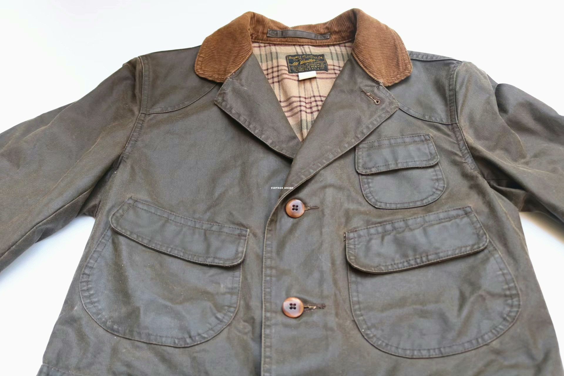 RRL Ralph Lauren RRL 2022 Waxed Hunting Jacket Size US S / EU 44-46 / 1 - 5 Thumbnail
